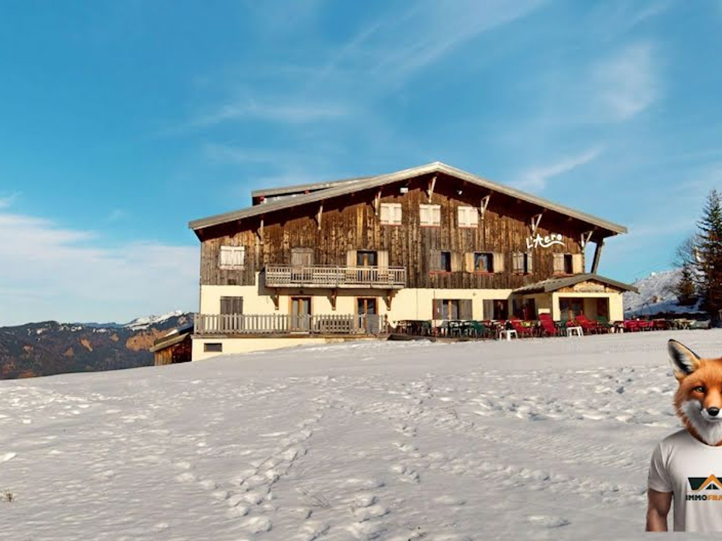 Immeuble à vendre - 28 pièces - 1017m2 - Samoëns (74340)