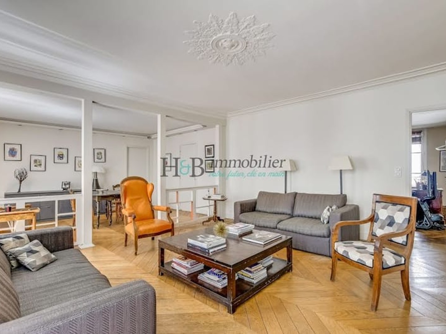 Appartement à vendre - 6 pièces - 132m2 - Paris 7e (75007)