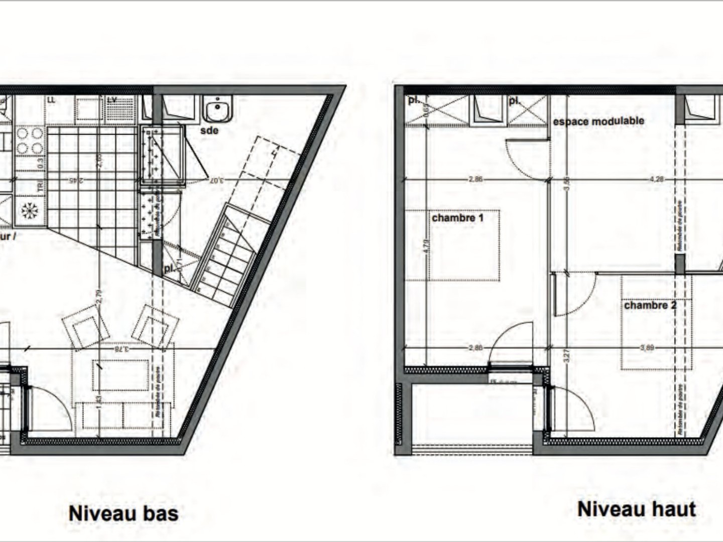 Appartement à vendre - 3 pièces - 84m2 - Mérignac (33700)