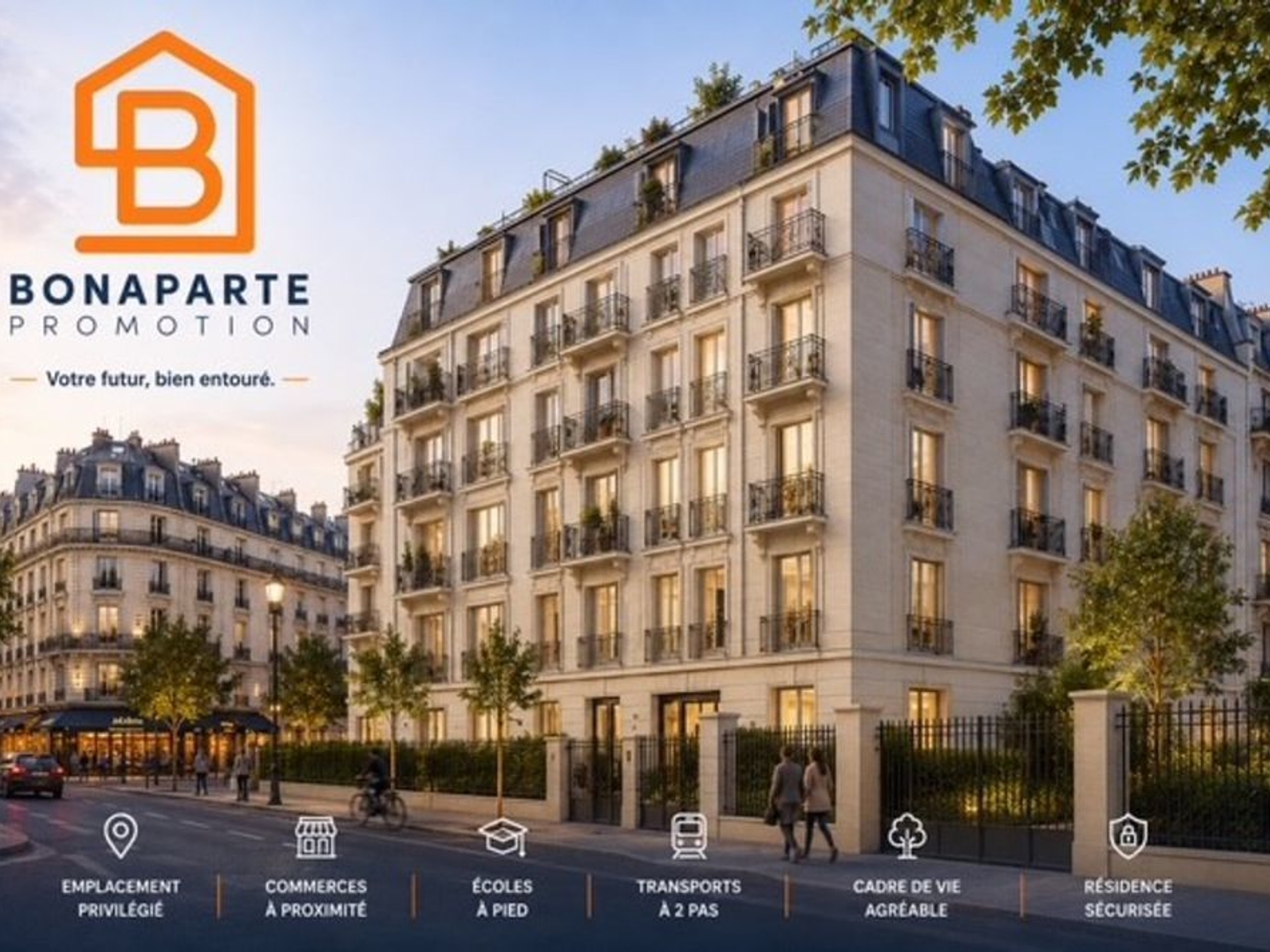 PARIS 14  ÉLÉGANT 2 PIÈCES NEUF AVEC 16 M² D'ESPACES EXTÉRIEURS