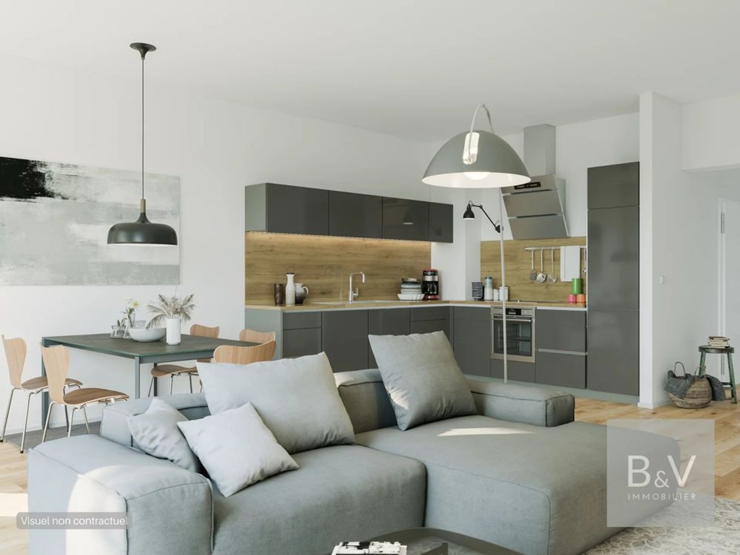 Appartement 3 pièces de 81 m² avec balcon
