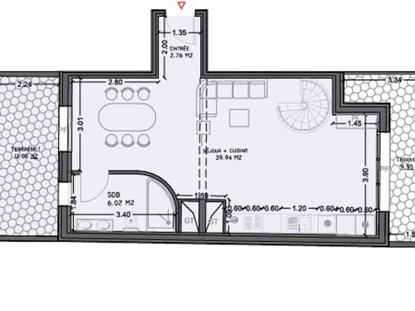 Appartement à vendre - 3 pièces - 83m2 - Morsang-Sur-Orge (91390)