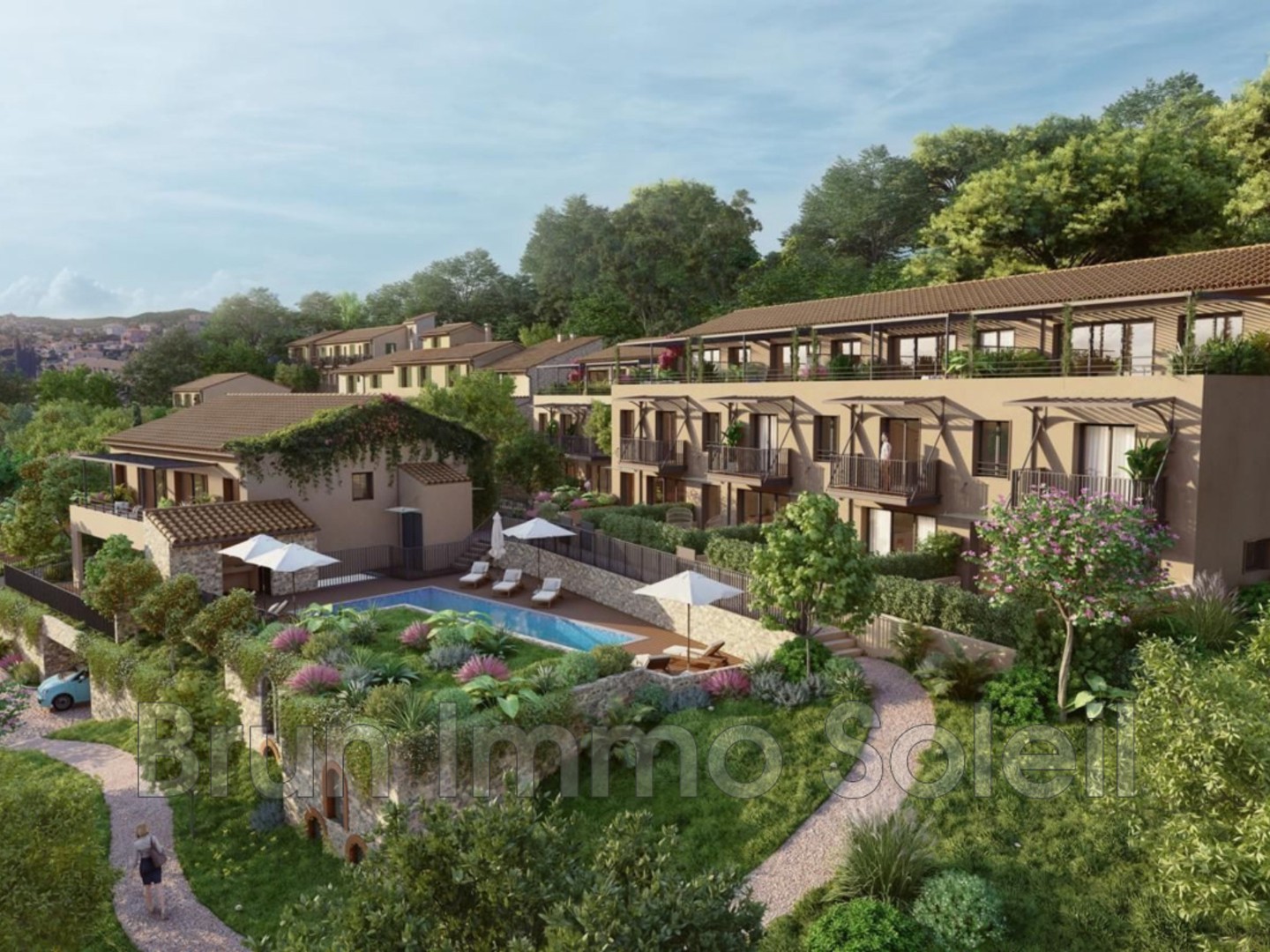PETITE RÉSIDENCE NEUVE avec piscine VUE MER LIVRAISON 1ER TR