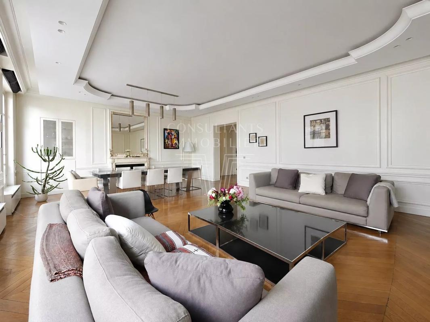 Appartement à vendre - 4 pièces - 173m2 - Paris 16e (75016)