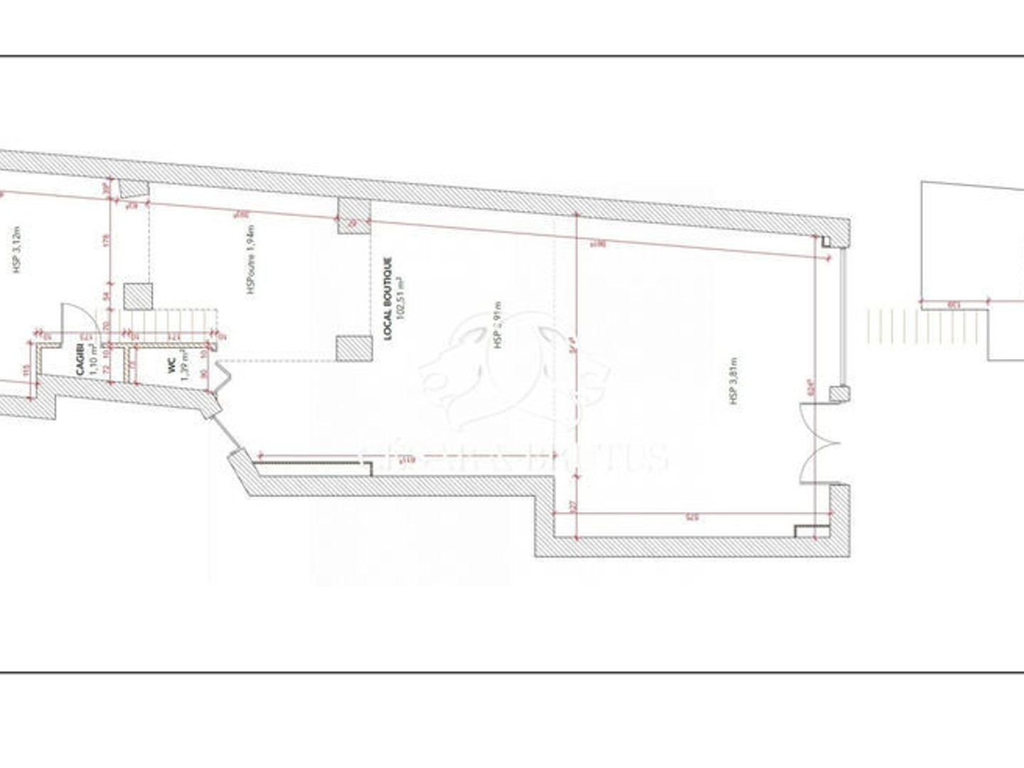 Magasin à vendre - 117m2 - Lyon 2e (69002)