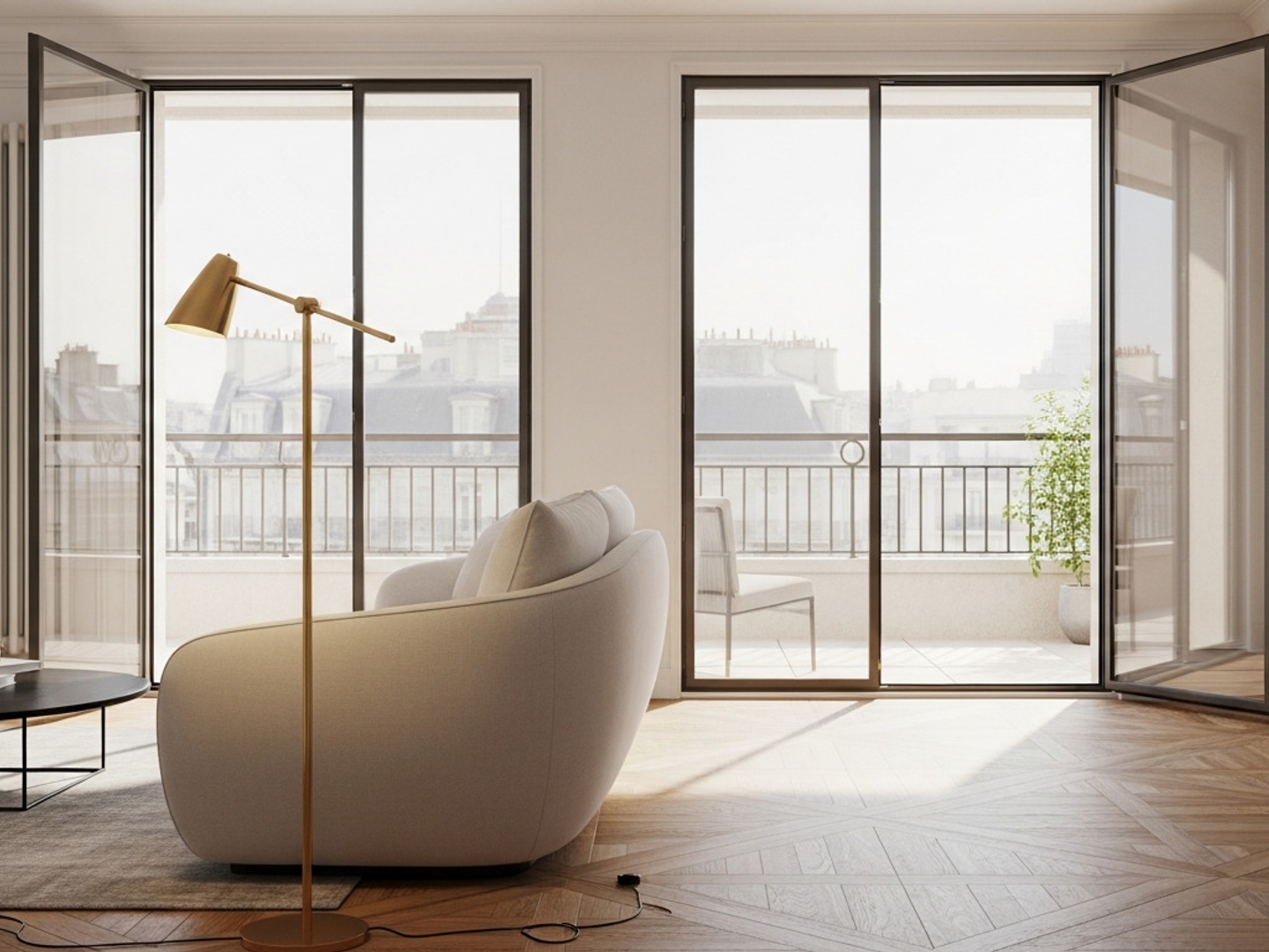 2 PIÈCES de 39.01m² + UN BALCON - LE HAVRE