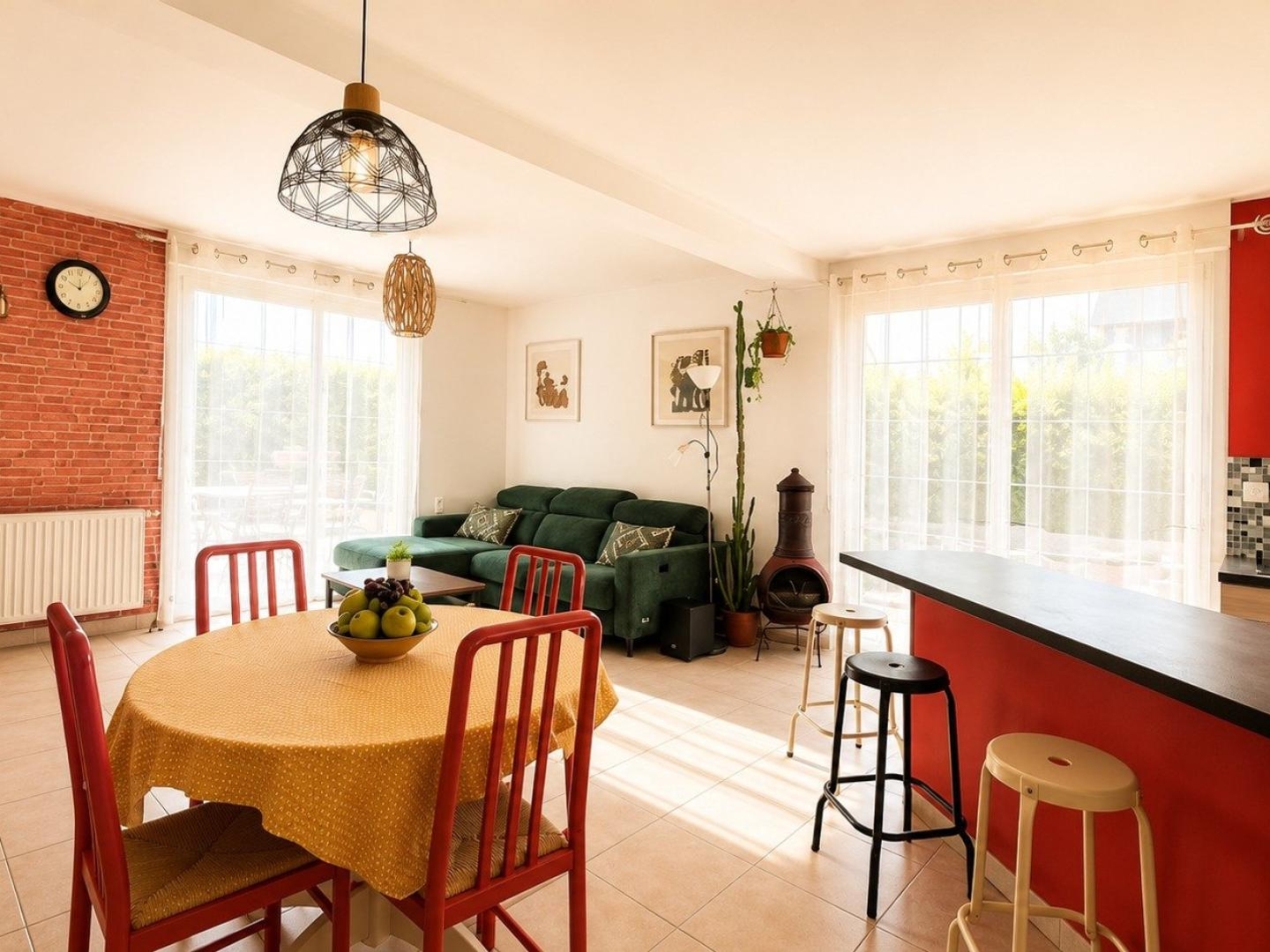 Maison 5 chambres avec jardin, au calme à St Malo DPE A