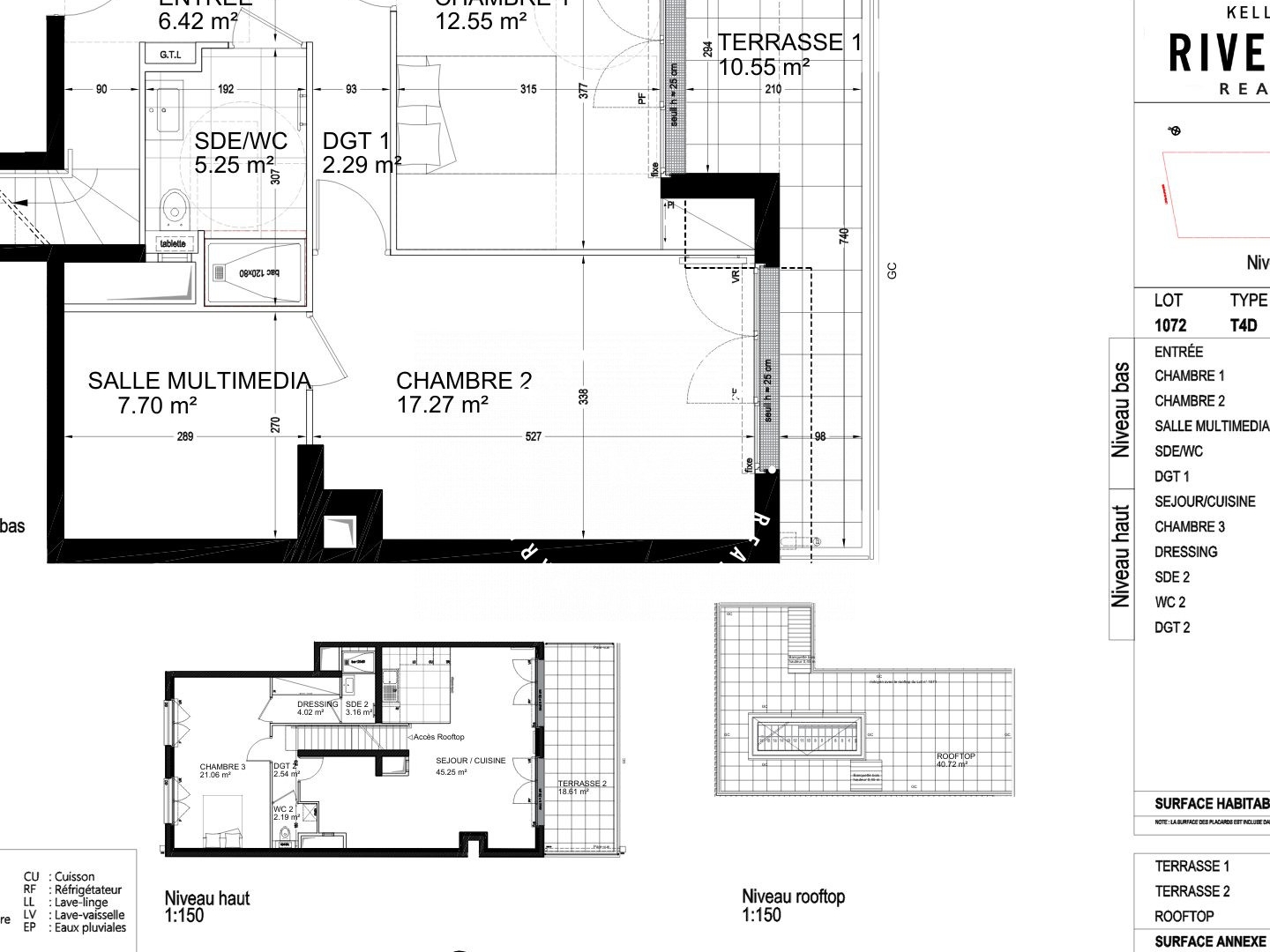 Appartement à vendre - 4 pièces - 130m2 - Issy-Les-Moulineaux (92130)