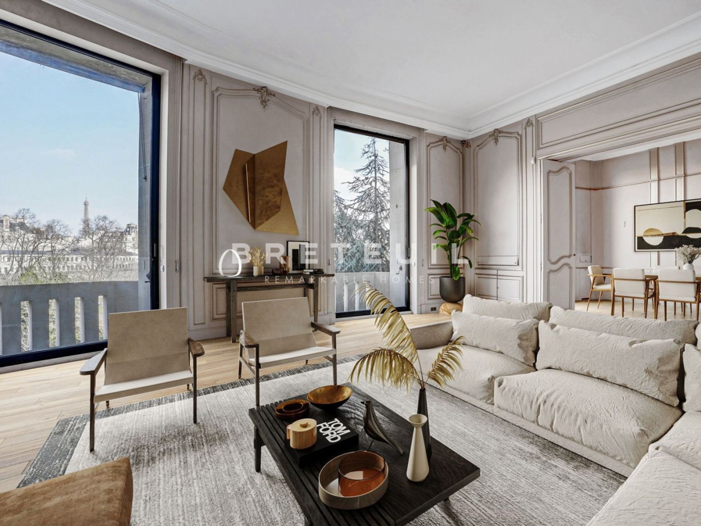 Appartement à vendre - 7 pièces - 438m2 - Paris 16e (75016)