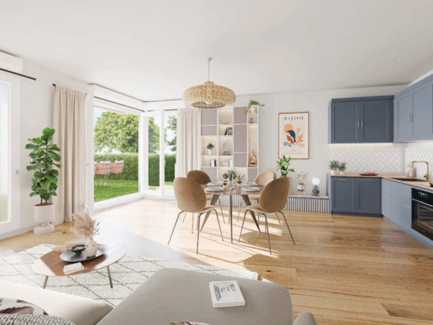 Appartement à vendre - 3 pièces - 65m2 - La Richardais (35780)