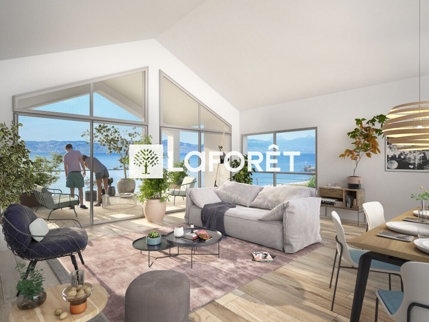 Appartement à vendre - 5 pièces - 119m2 - Neuvecelle (74500)