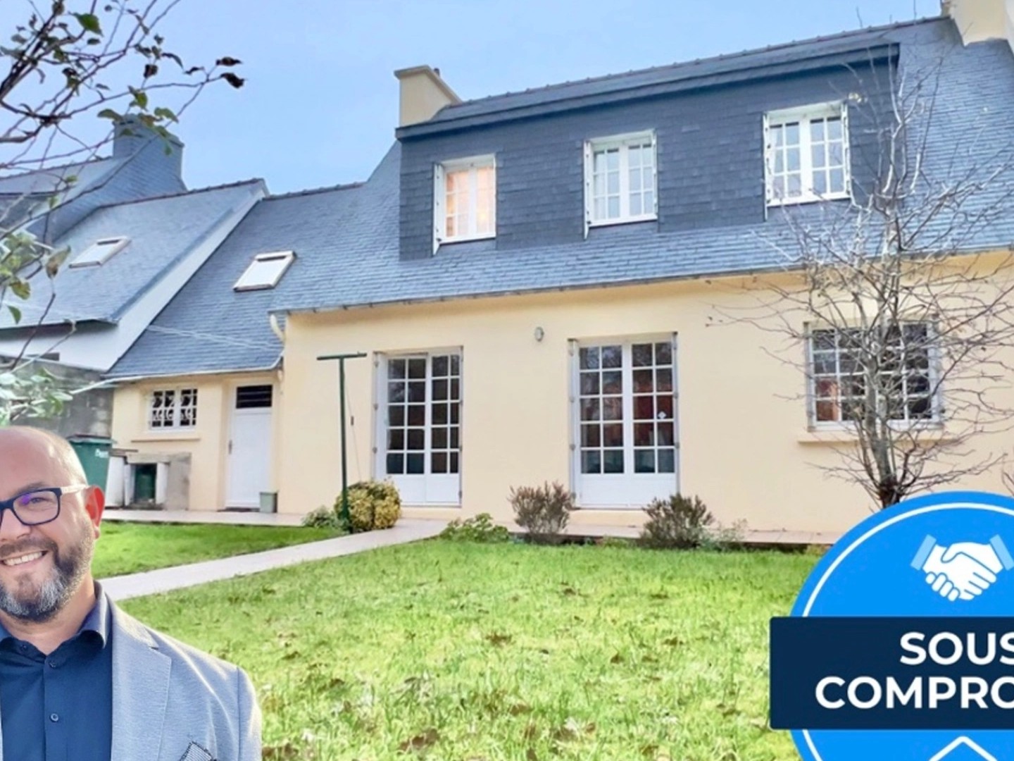 Maison à vendre - 6 pièces - 110m2 - Guilers (29820)