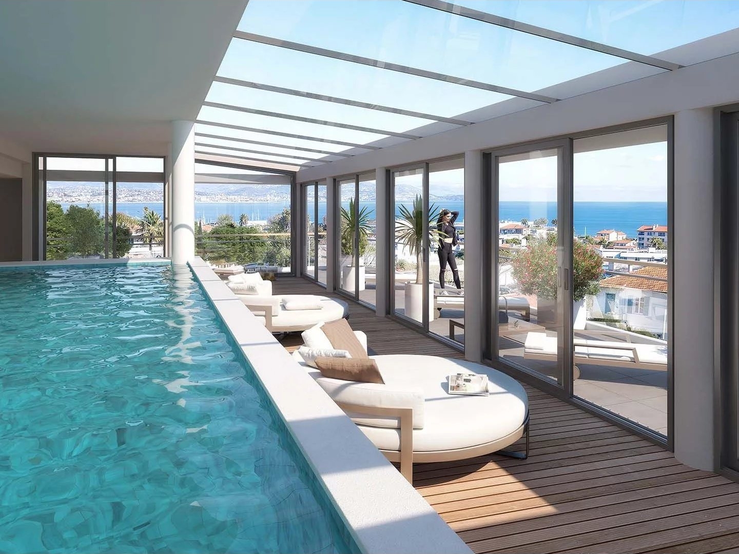 T2 nouvelle résidence de standing avec piscine, à quelques minut
