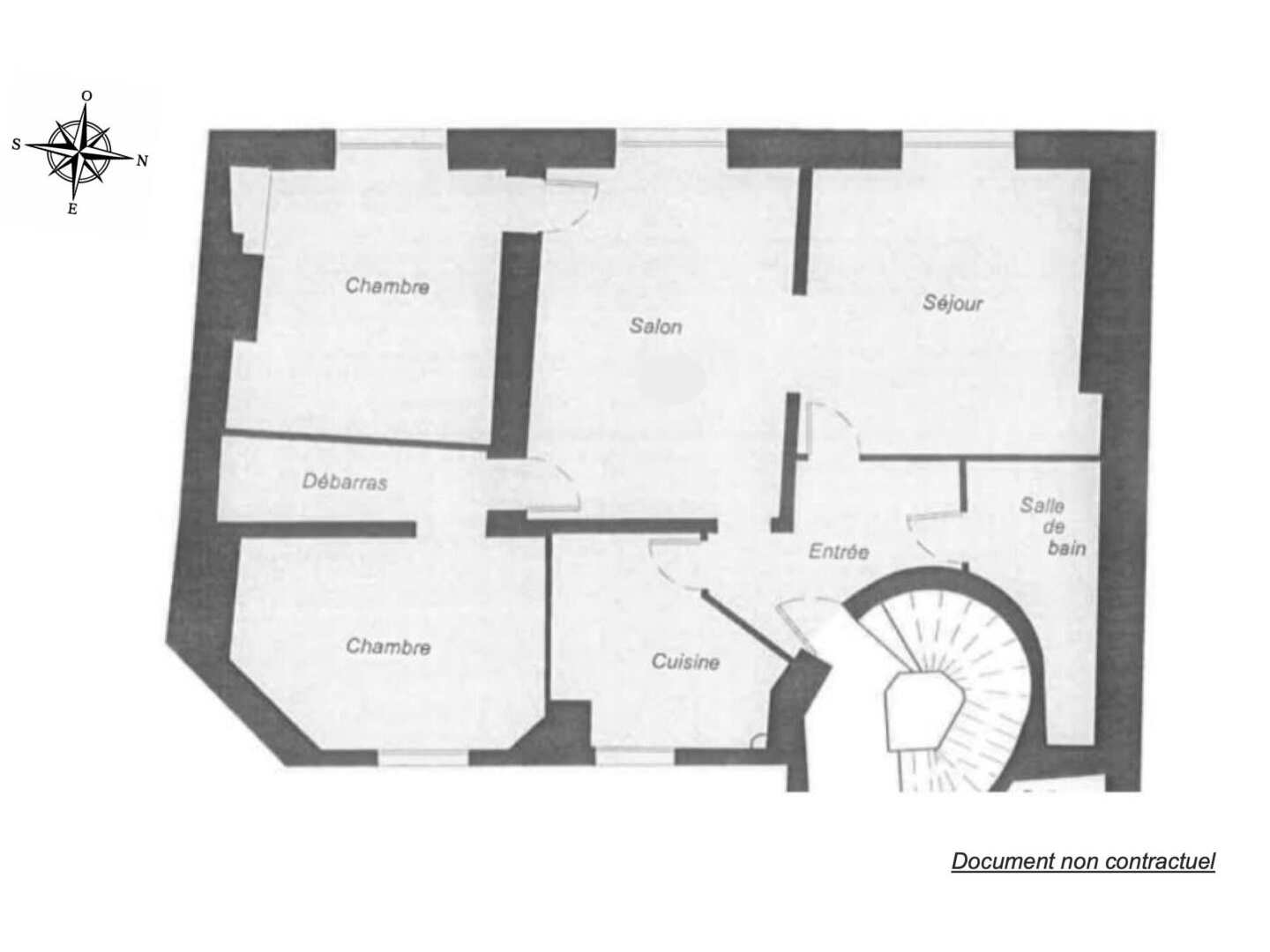 Appartement à vendre - 3 pièces - 80m2 - Paris 8e (75008)