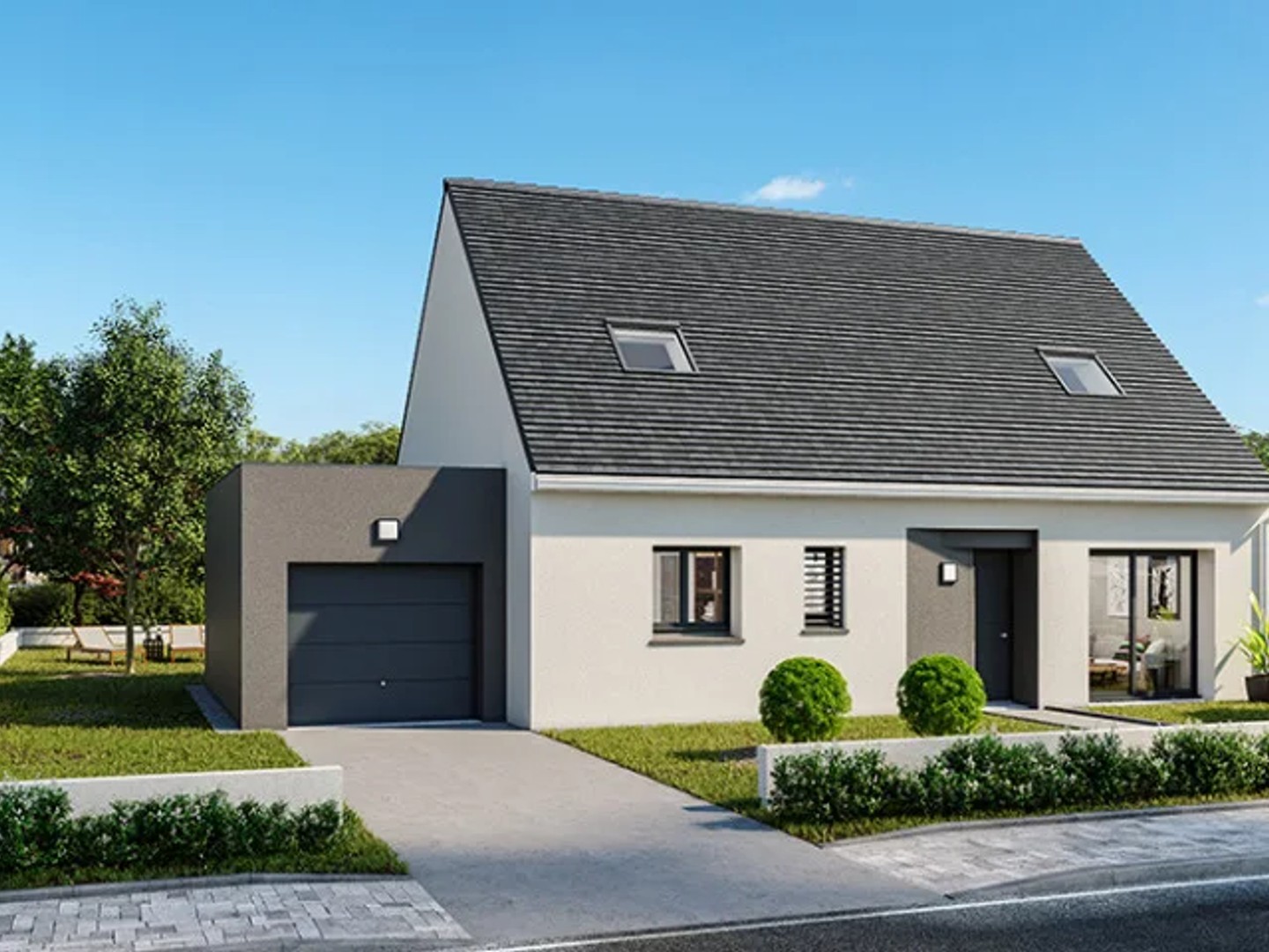 Maison neuve 8 pièces 145 m²