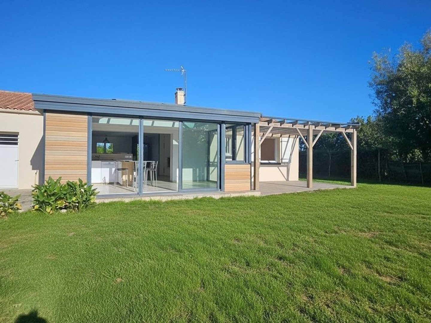 Maison 4 chambres, 58 m² de pièce à vivre