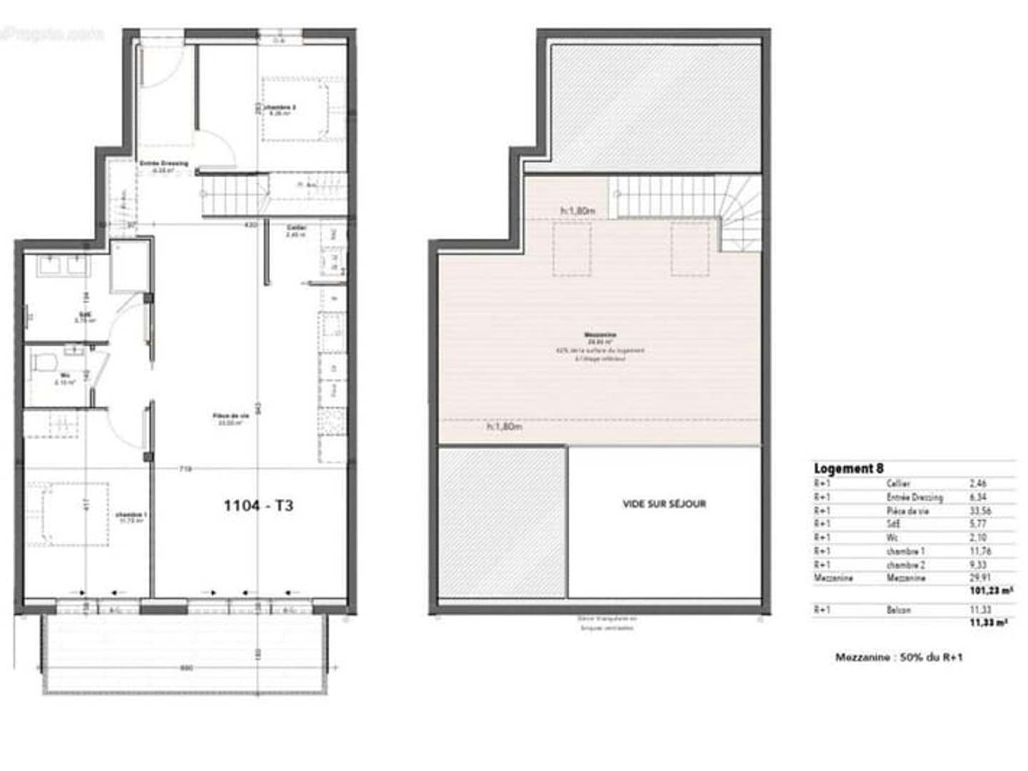 Appartement à vendre - 3 pièces - 101m2 - Châtelaillon-Plage (17340)