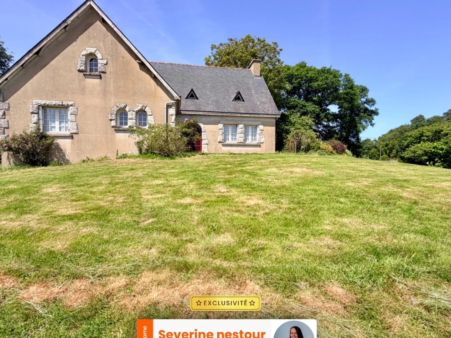 Maison à vendre - 8 pièces - 175m2 - Plouay (56240)
