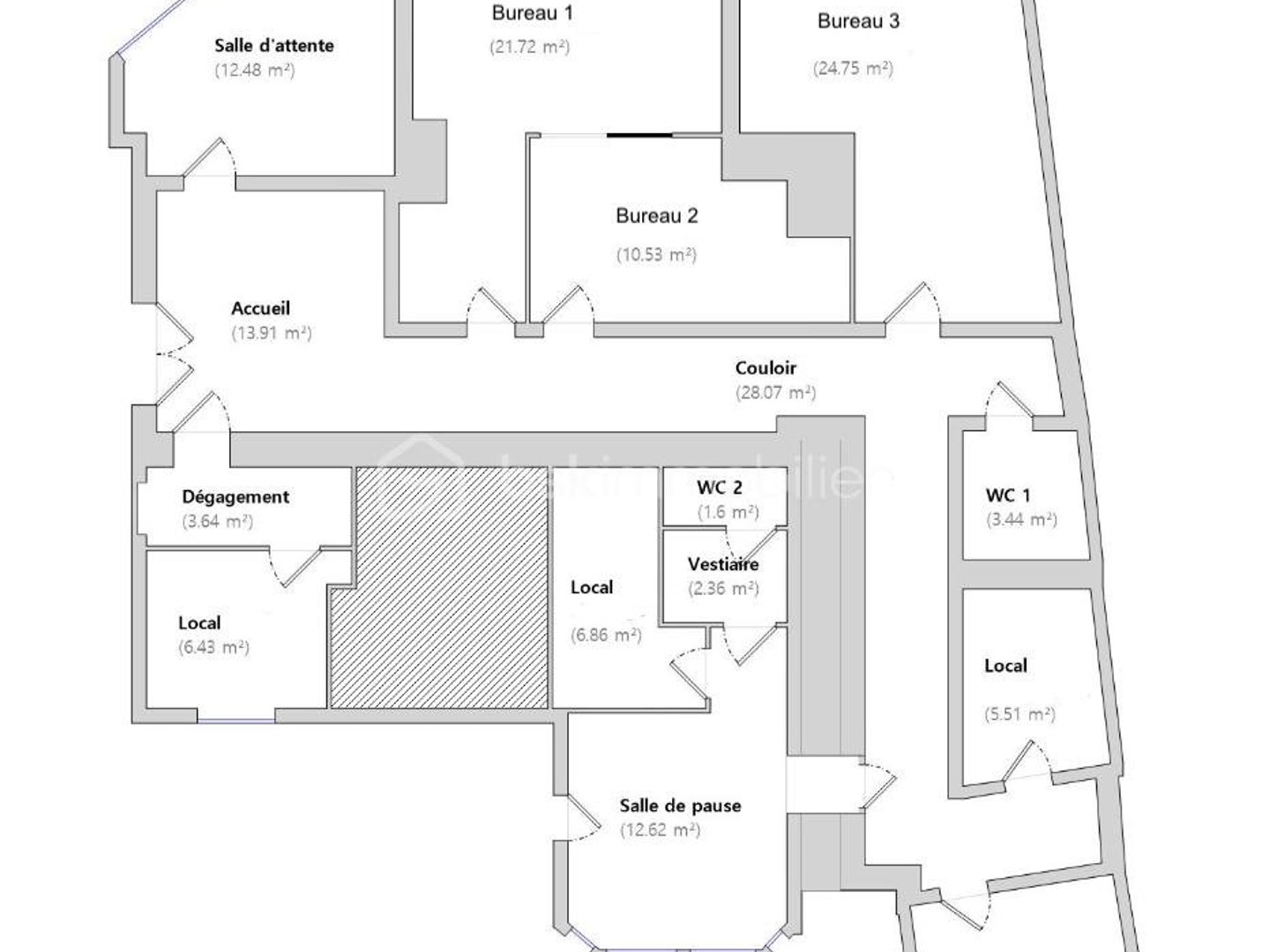 Magasin à vendre - 7 pièces - 164m2 - Ploudalmézeau (29830)