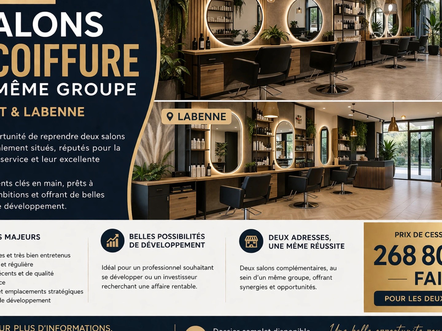 Magasin à vendre - 6 pièces - 130m2 - Labenne (40530)