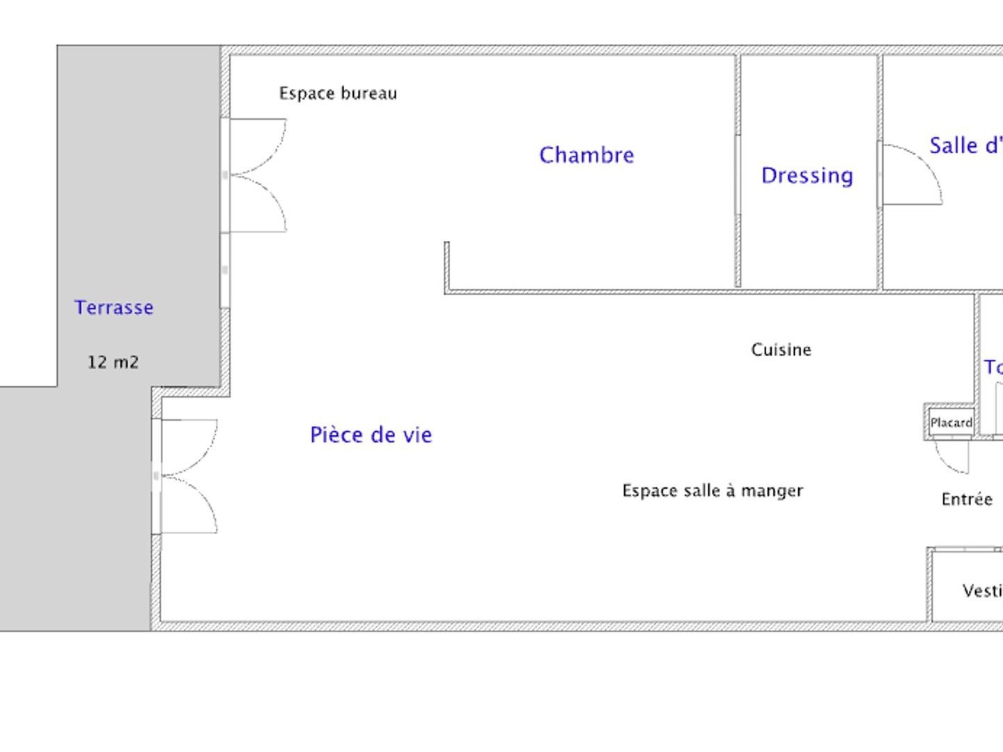 Appartement à vendre - 2 pièces - 65m2 - Neuilly-Sur-Seine (92200)