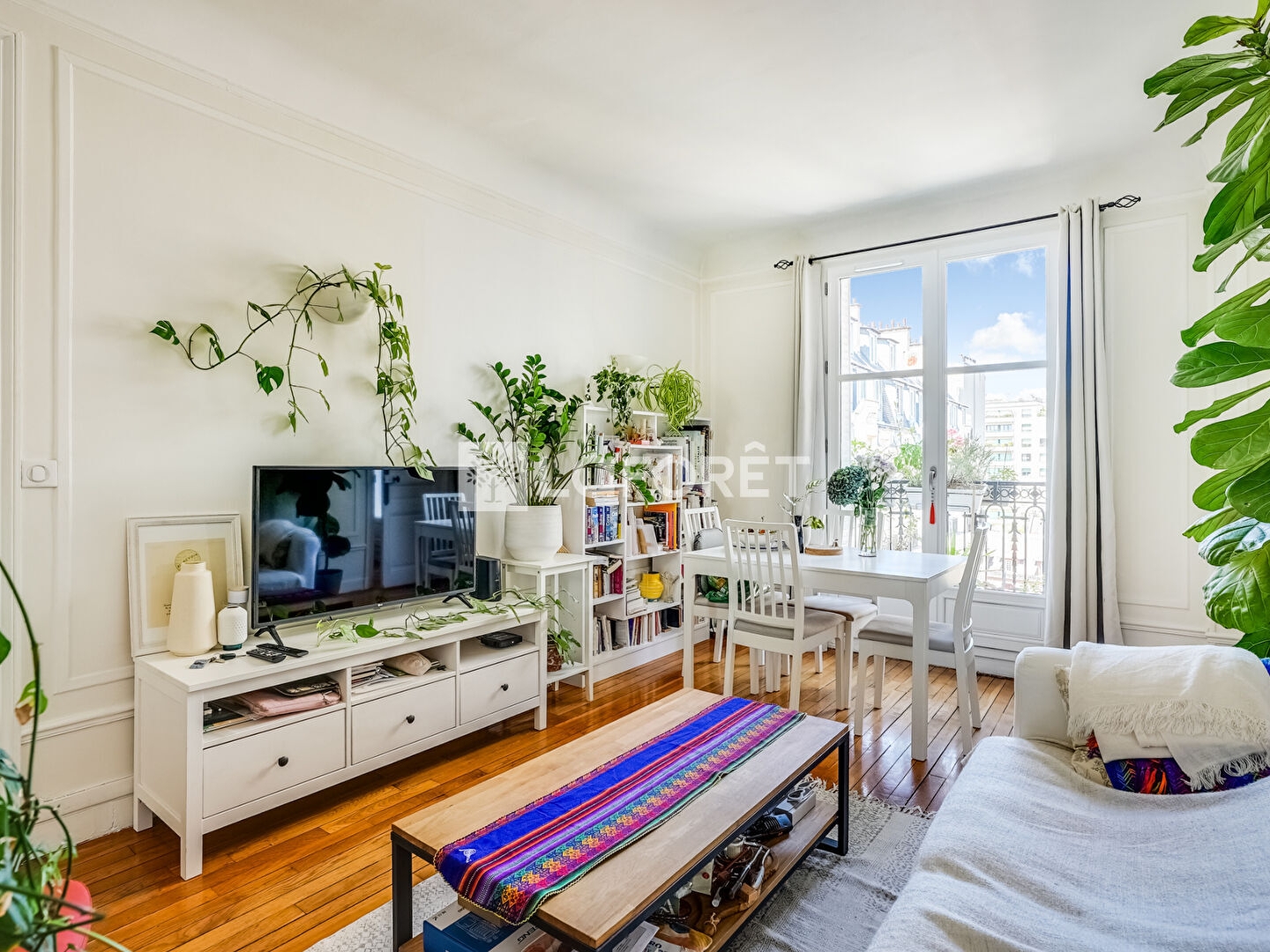 Appartement à vendre - 2 pièces - 50m2 - Paris 16e (75016)