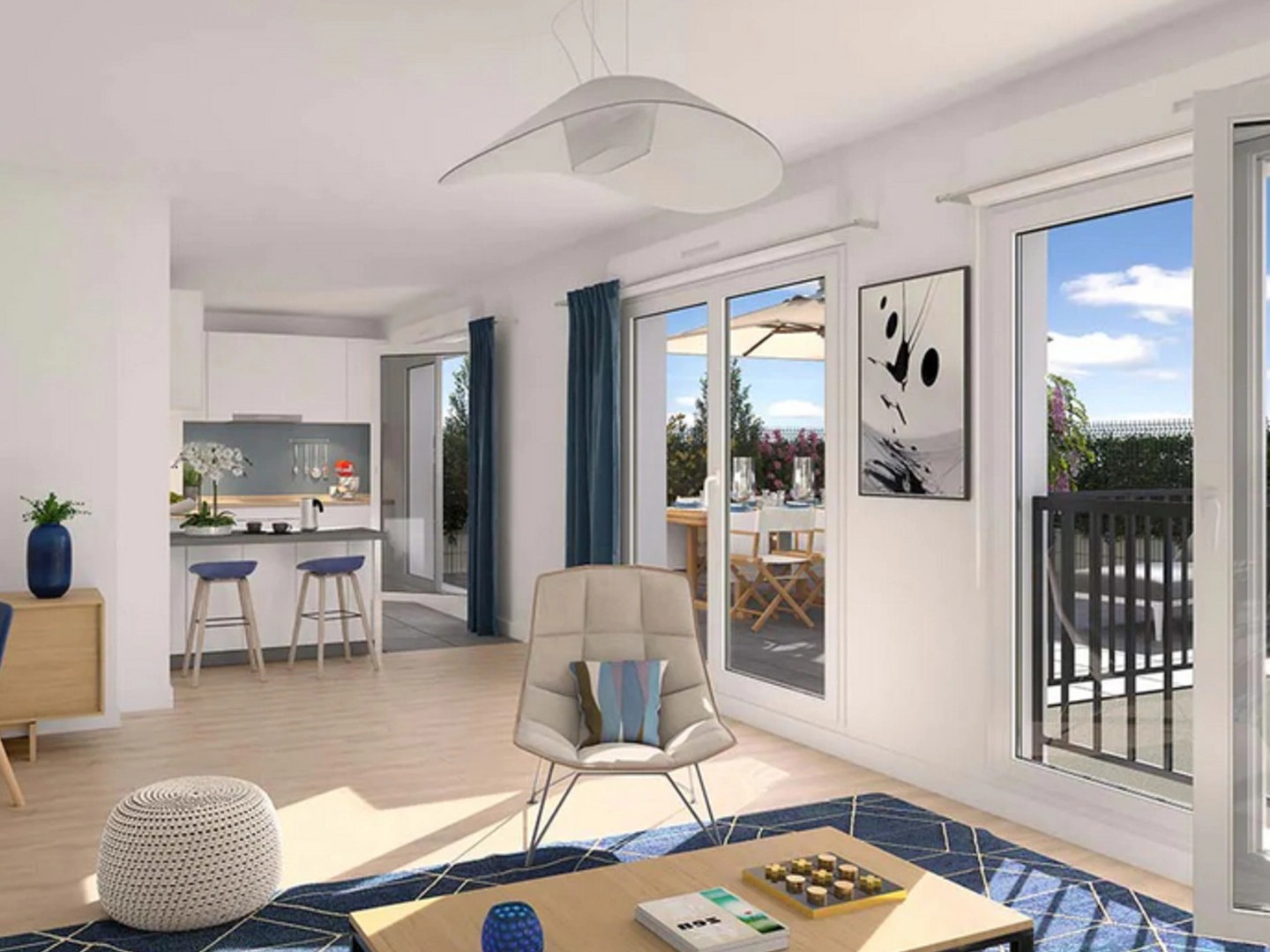 Appartement à vendre - 3 pièces - 59m2 - Mantes-La-Ville (78711)