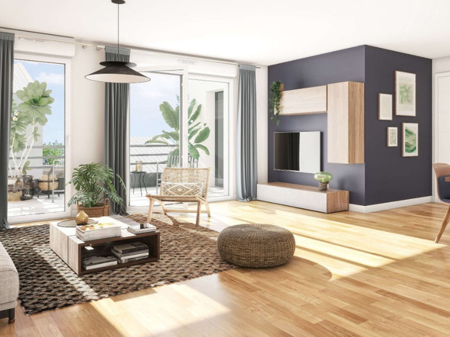 BEL APPARTEMENT T3 AVEC TERRASSE