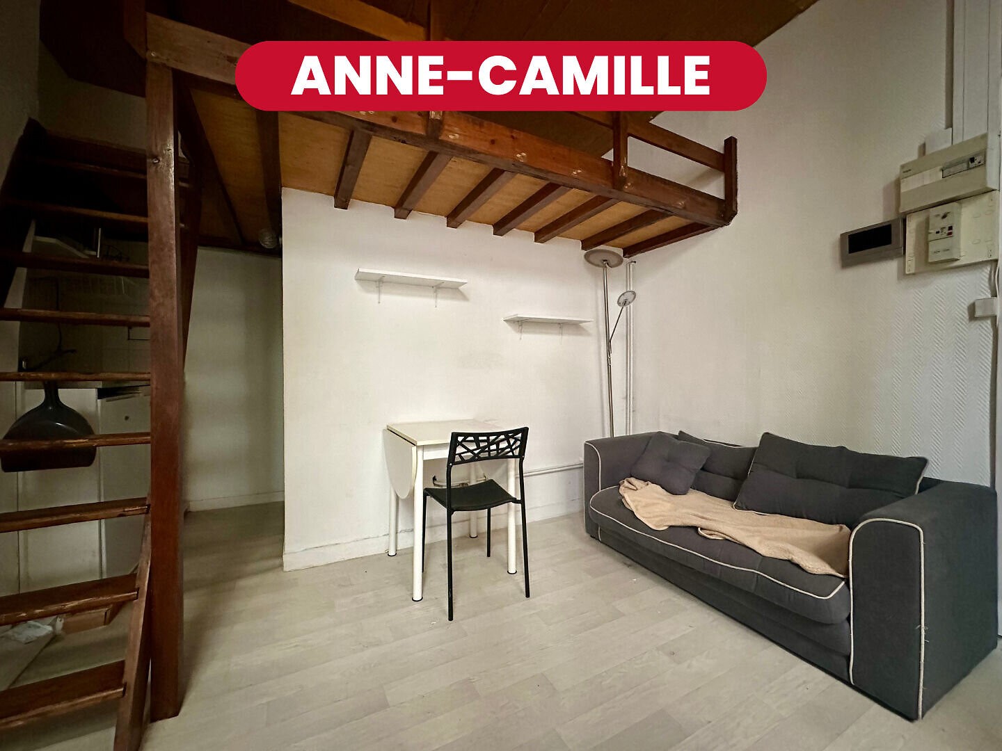 Appartement à vendre - 1 pièce - 14m2 - Lille (59000)