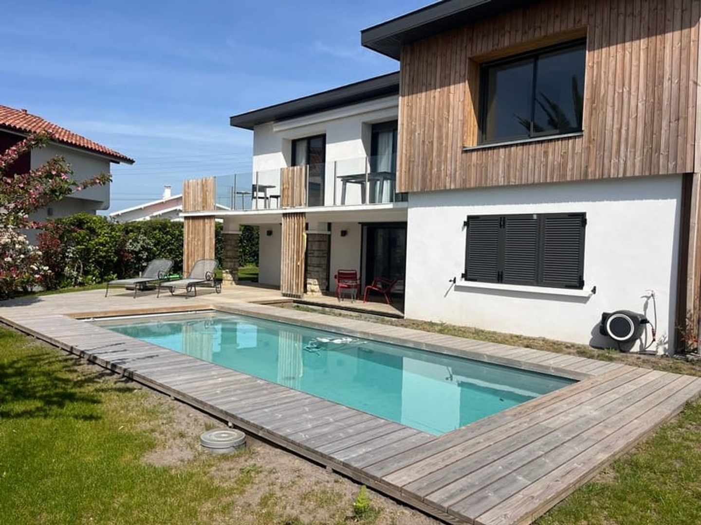 Maison Biarritz vue mer et montagne