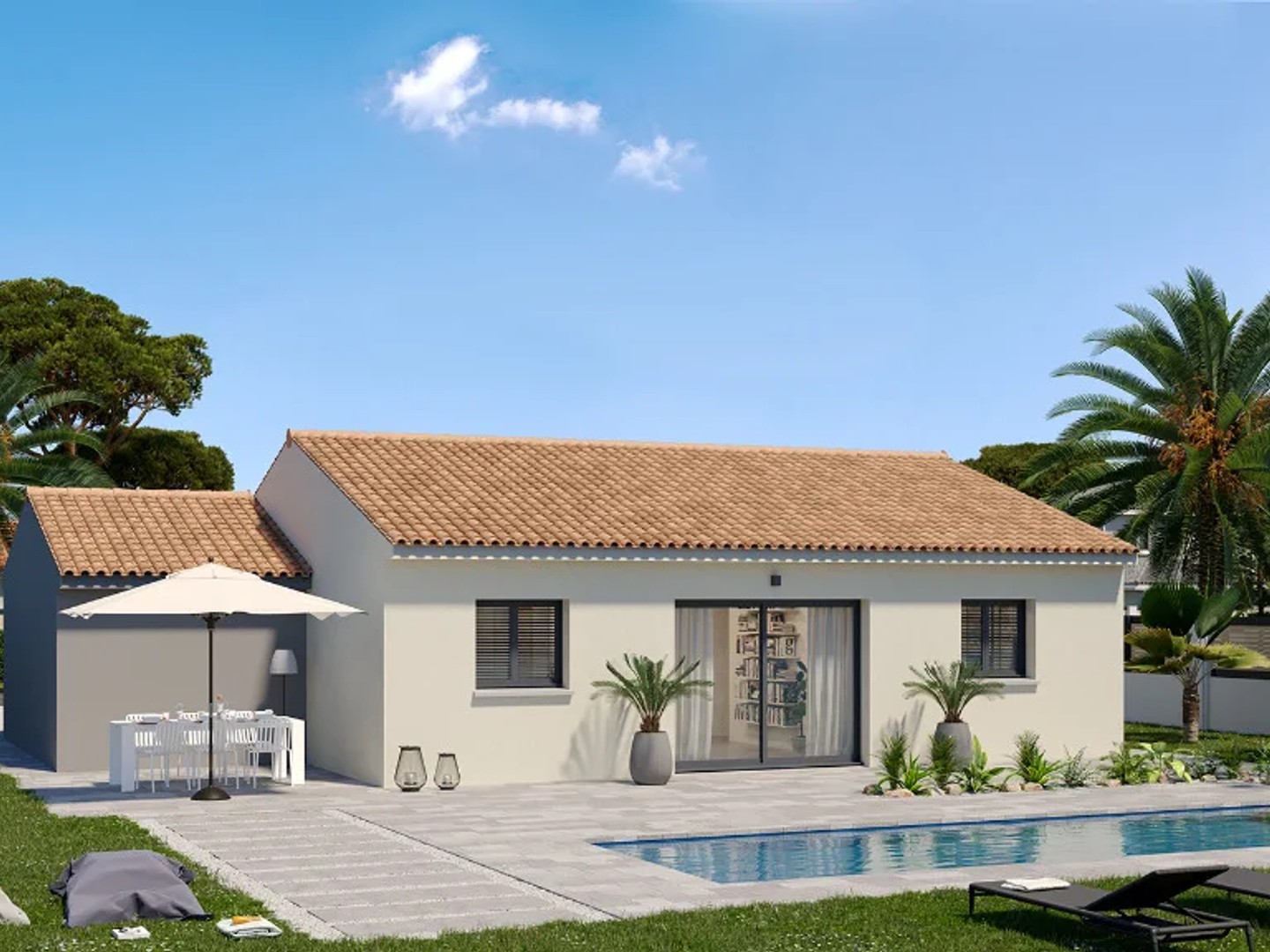 Maison à vendre - 4 pièces - 81m2 - Montarnaud (34570)