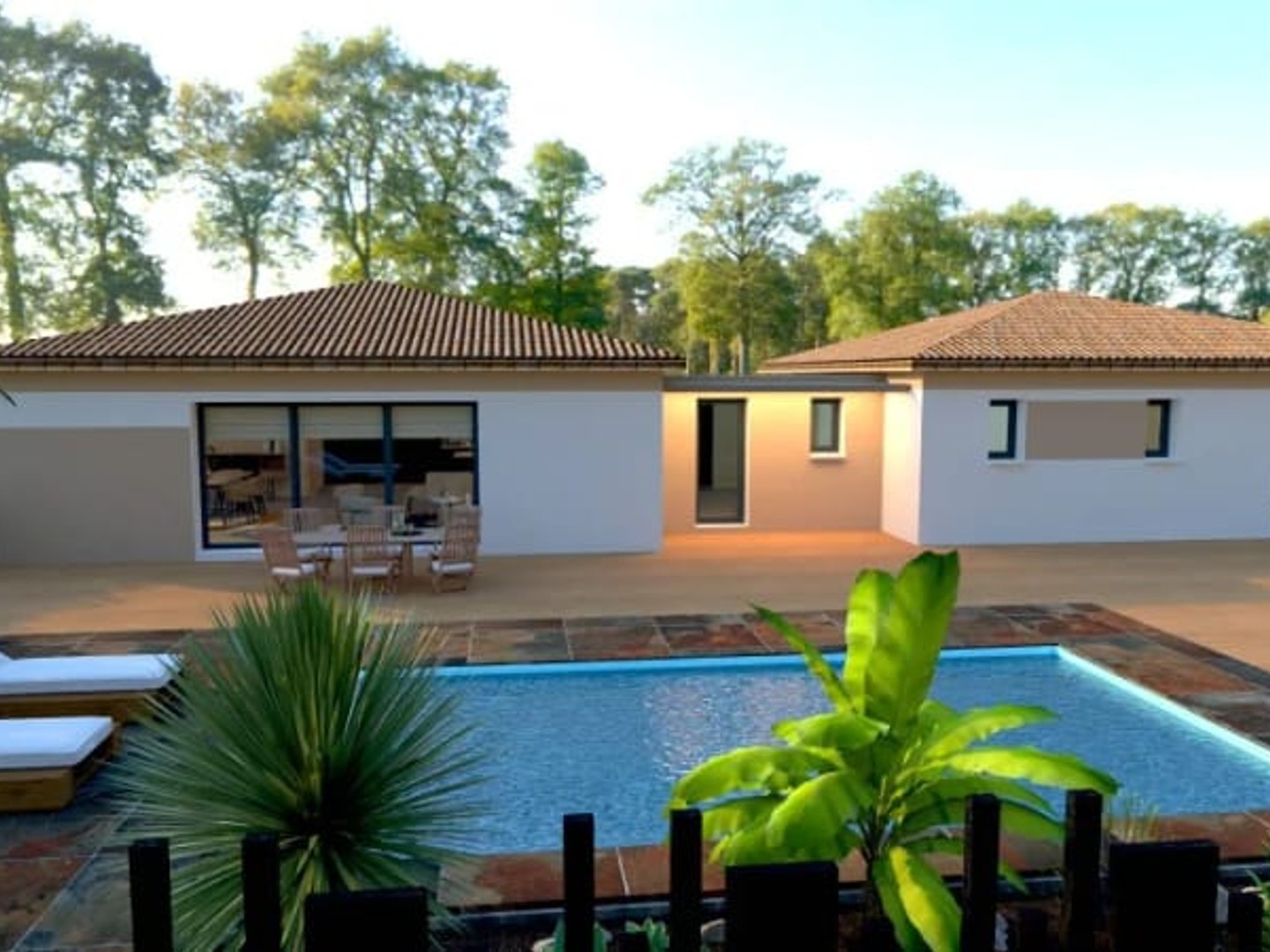 Maison neuve 4 pièces 160 m²