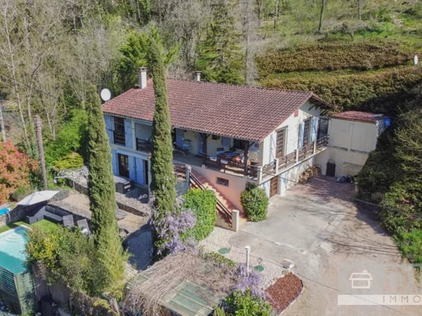 Maison à vendre - 10 pièces - 187m2 - Saint-Antonin-Nob... (82140)