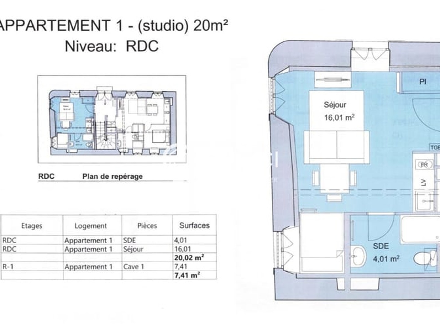 Appartement à vendre - 1 pièce - 20m2 - Cauterets (65110)