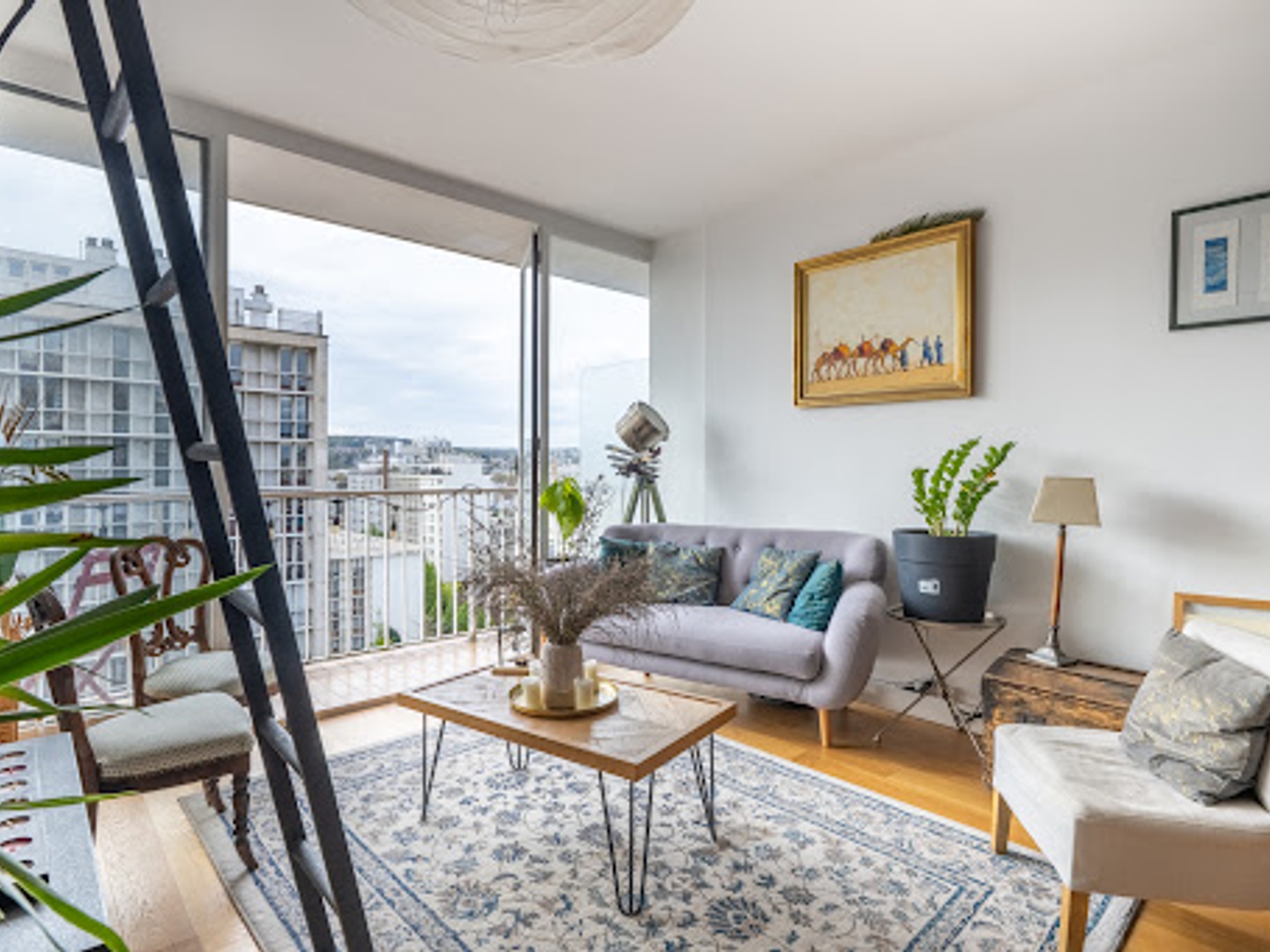 Appartement à vendre - 5 pièces - 78m2 - Boulogne-Billancourt (92100)