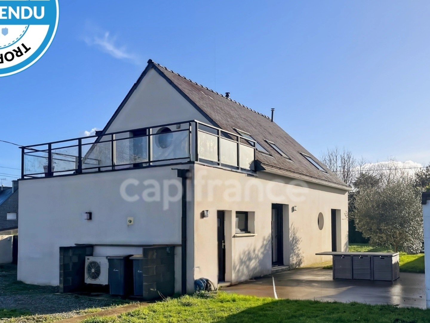 Maison à vendre - 5 pièces - 111m2 - Gouesnach (29950)