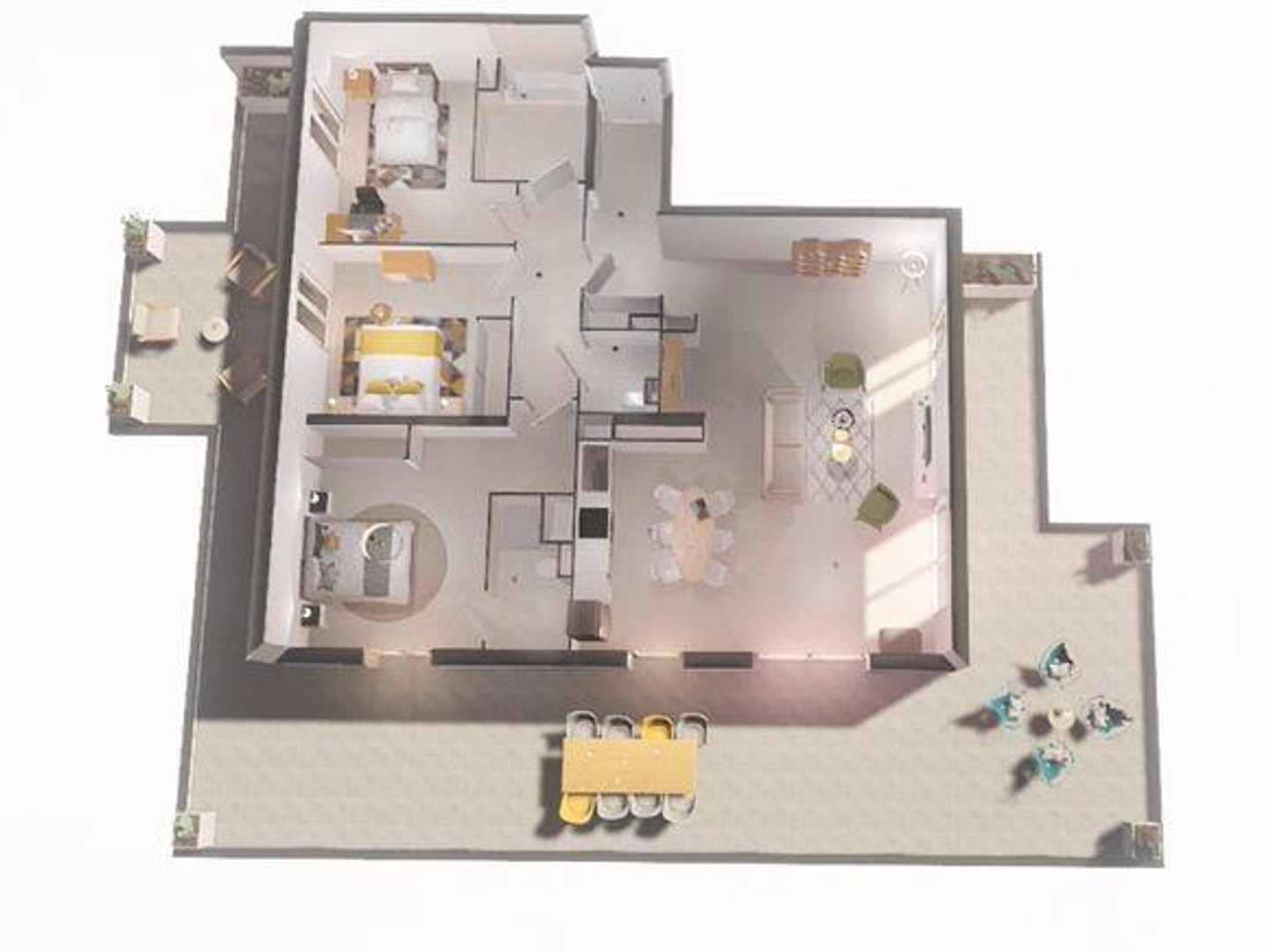 Appartement 4 pièces 106 m²