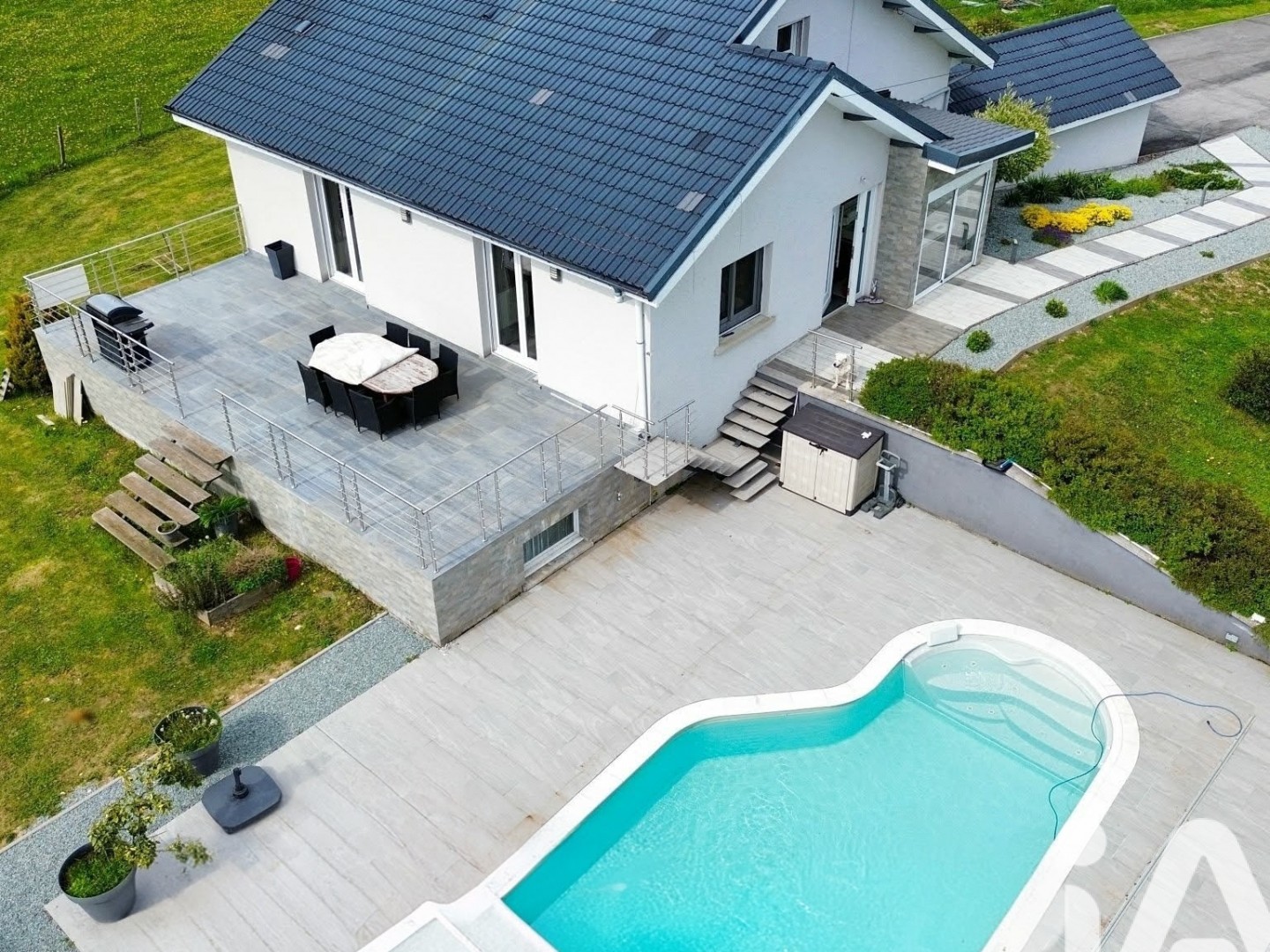 Maison à vendre - 5 pièces - 145m2 - Vercel-Villedieu-... (25530)