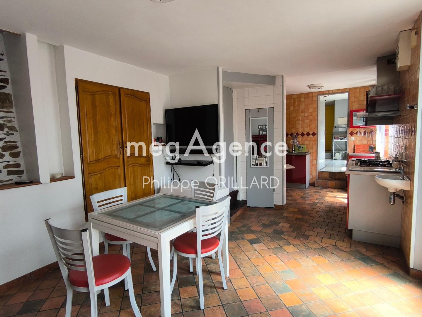Maison à vendre - 7 pièces - 87m2 - Ombrée D'anjou (49420)