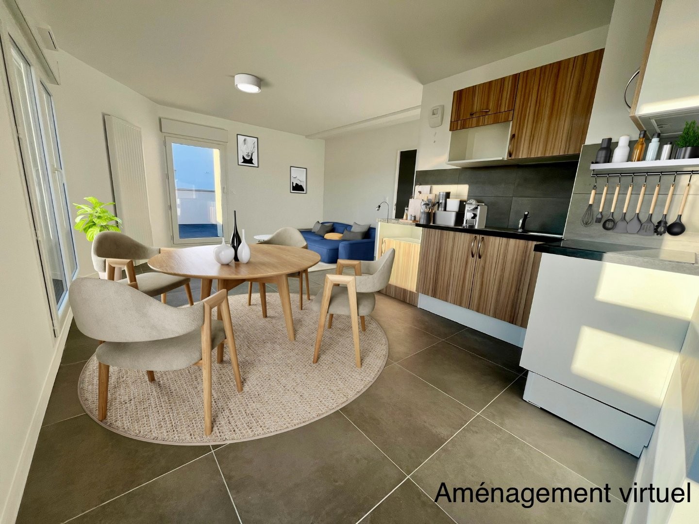 Appartement à vendre - 3 pièces - 62m2 - Caudan (56850)