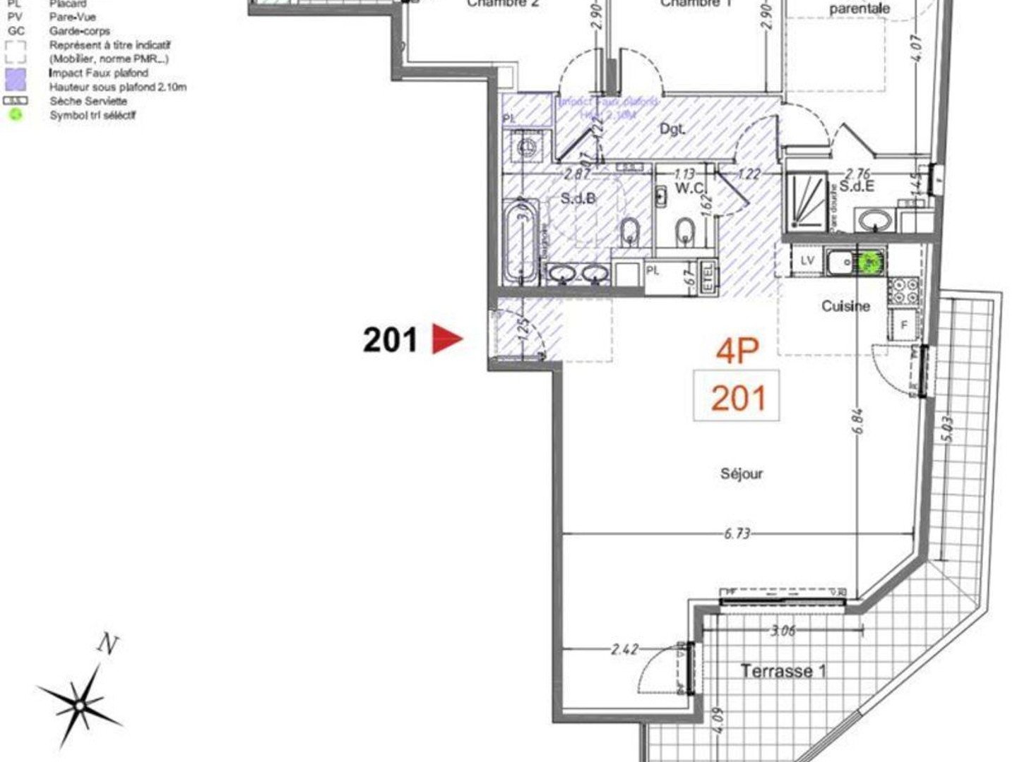 Vente Appartement 4 pièces