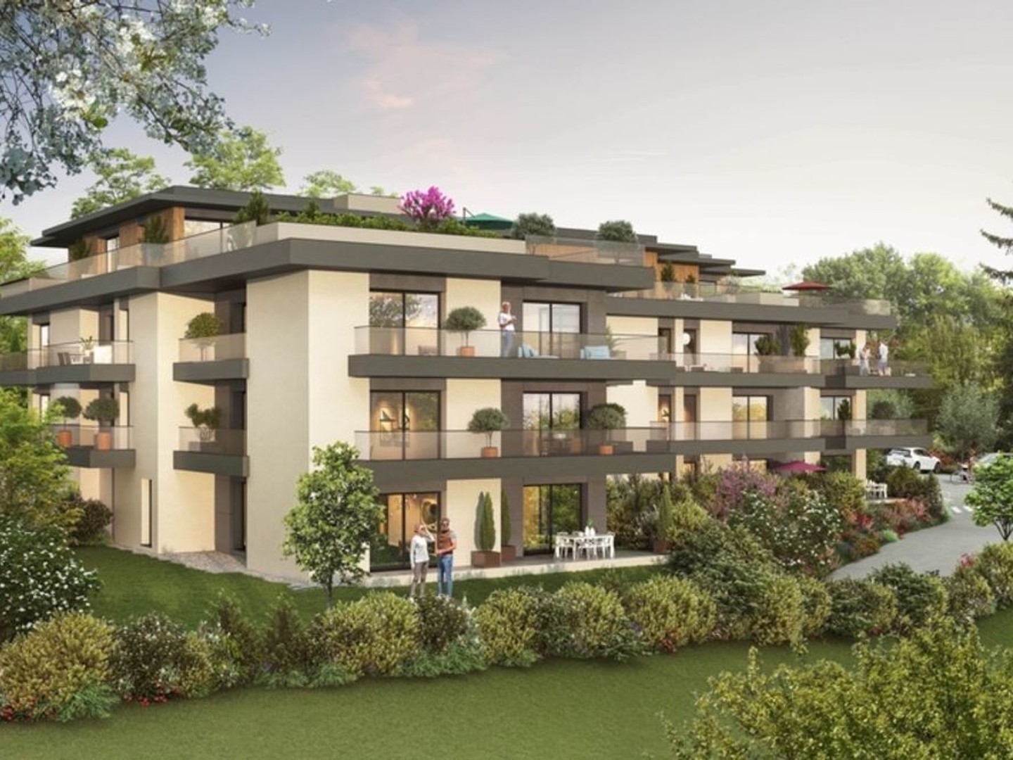 Appartement à vendre - 4 pièces - 107m2 - Vétraz-Monthoux (74100)