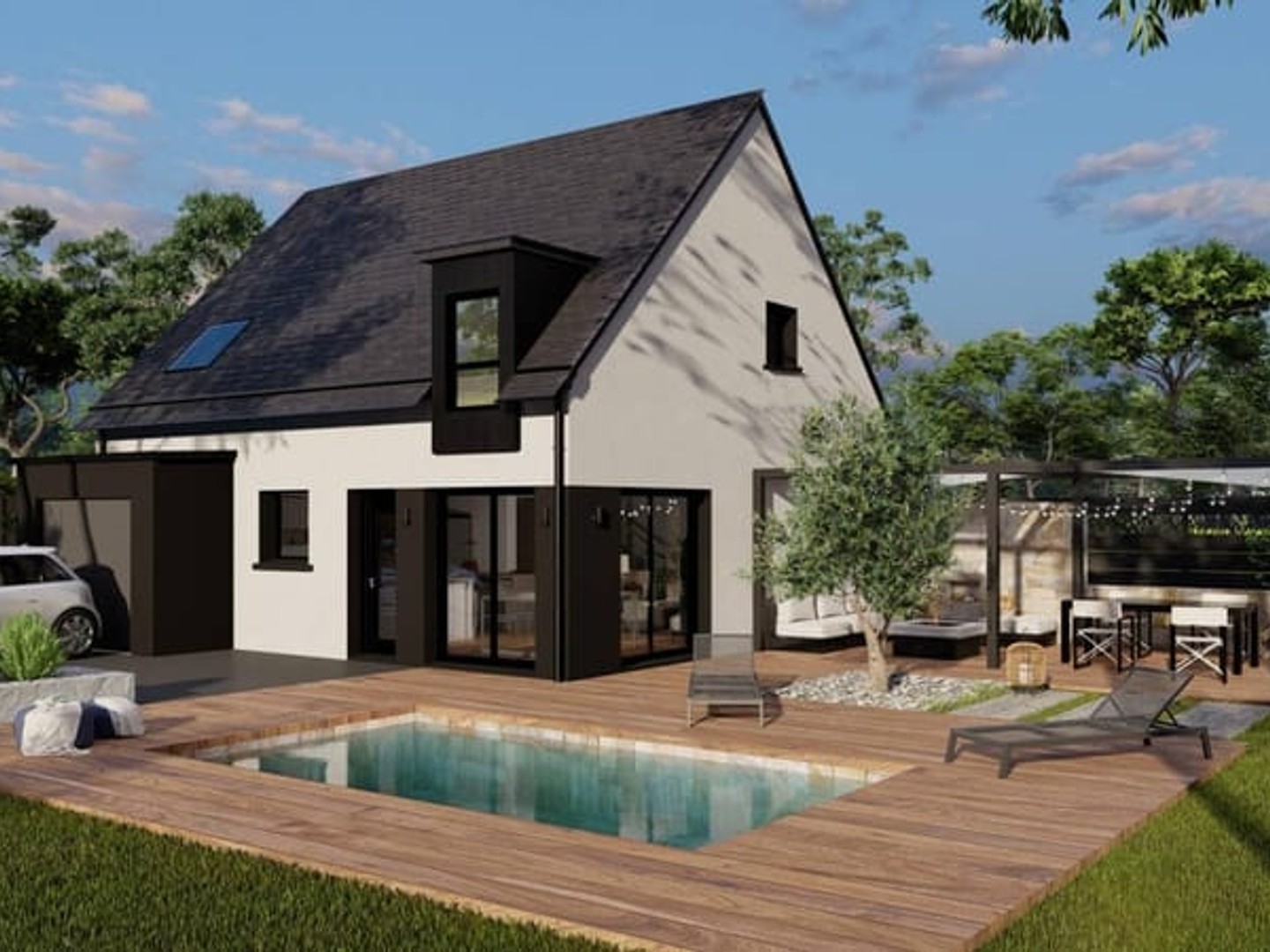 MAISON 4 CHAMBRES - MERIADEC