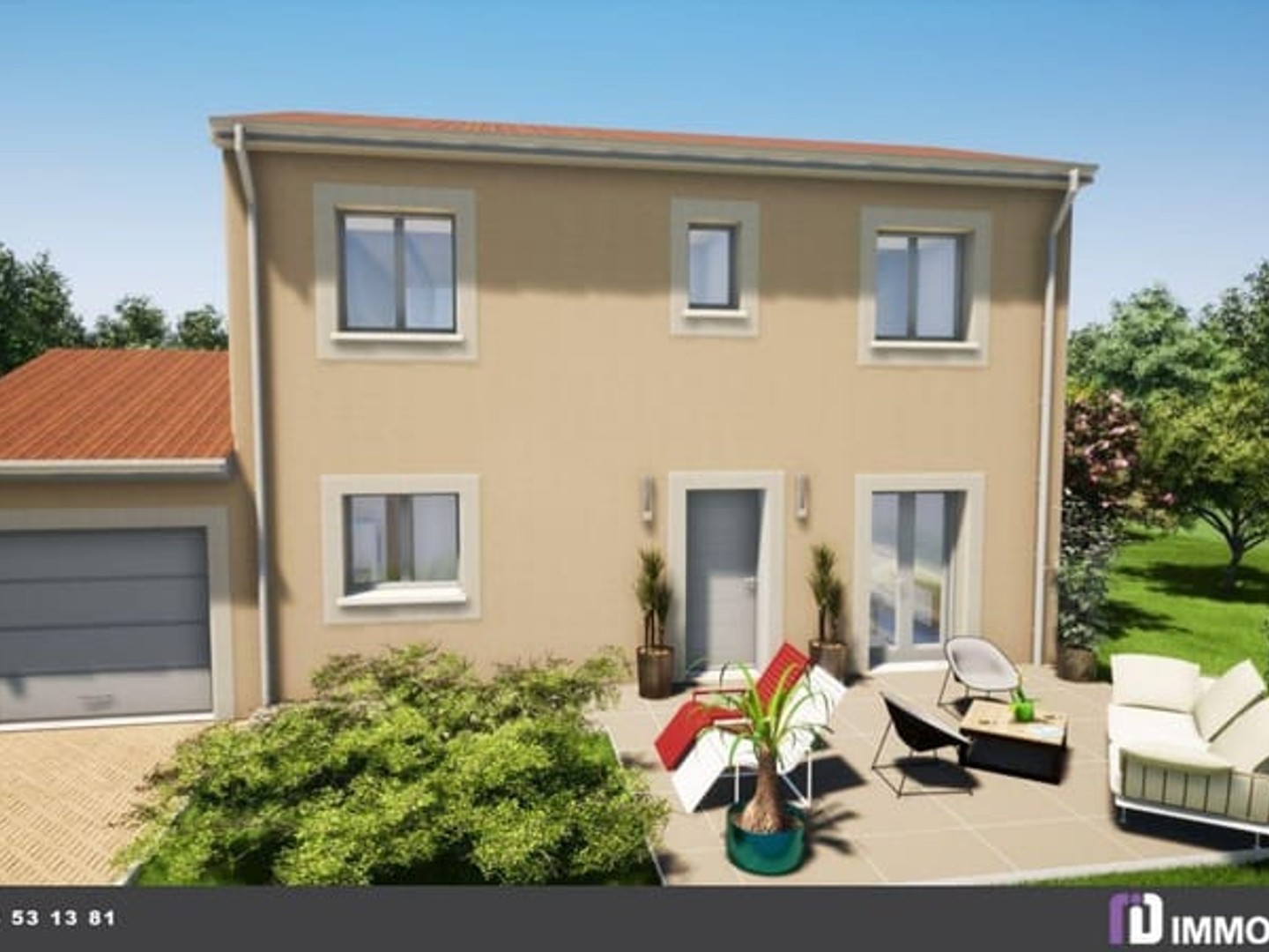 Maison à vendre - 5 pièces - 90m2 - Septème (38780)
