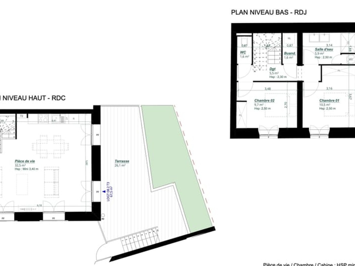 Appartement à vendre - 3 pièces - 67m2 - Arcachon (33120)