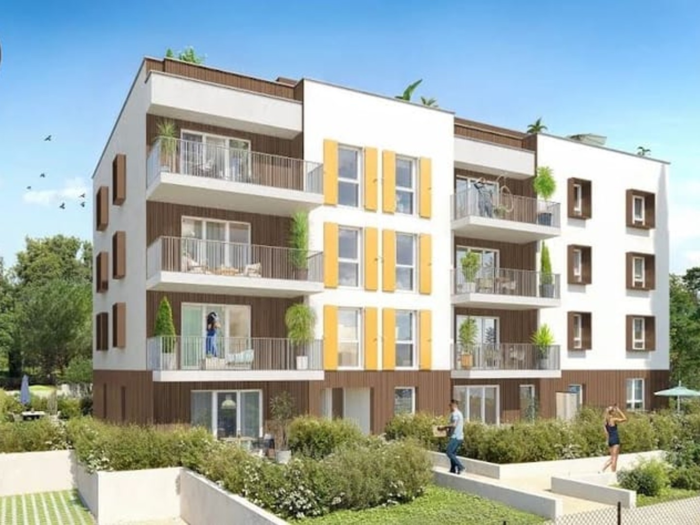 Appartement 2 pièces 39 m²
