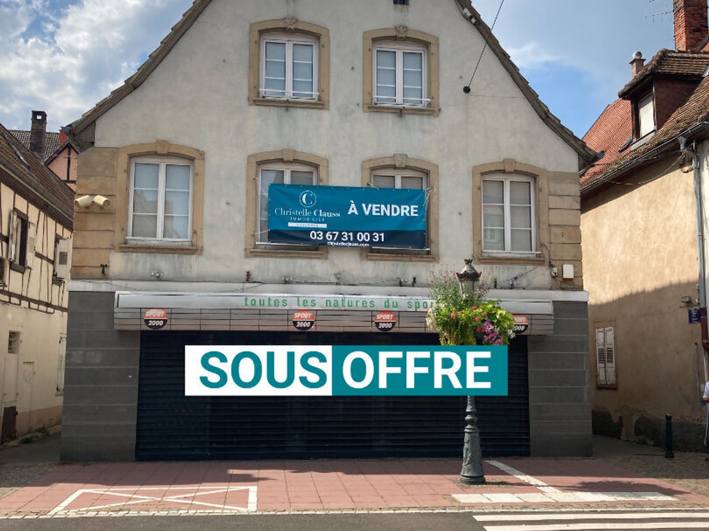 Immeuble à vendre - 10 pièces - 857m2 - Haguenau (67500)