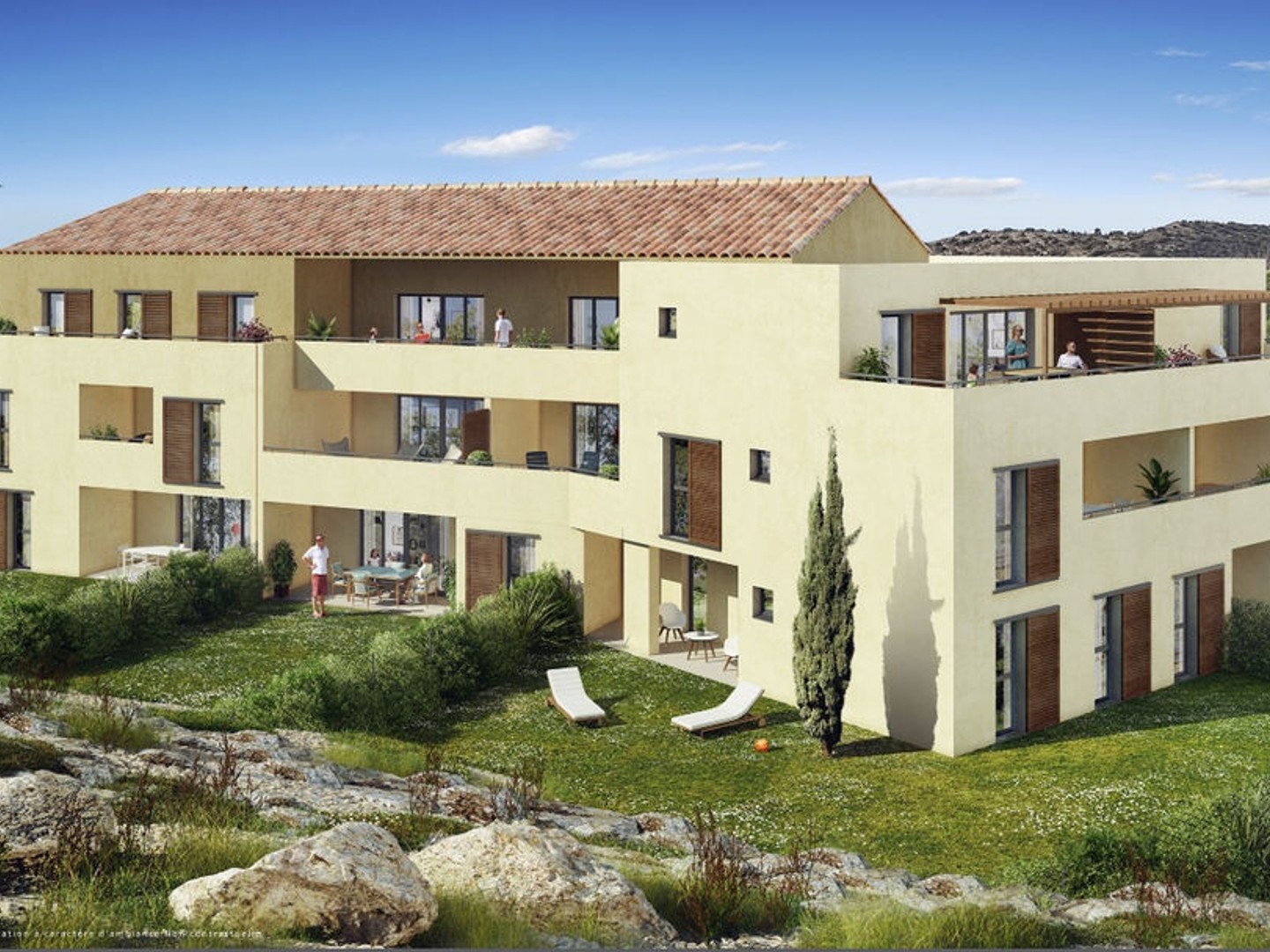 Appartement à vendre - 4 pièces - 87m2 - Meyrargues (13650)