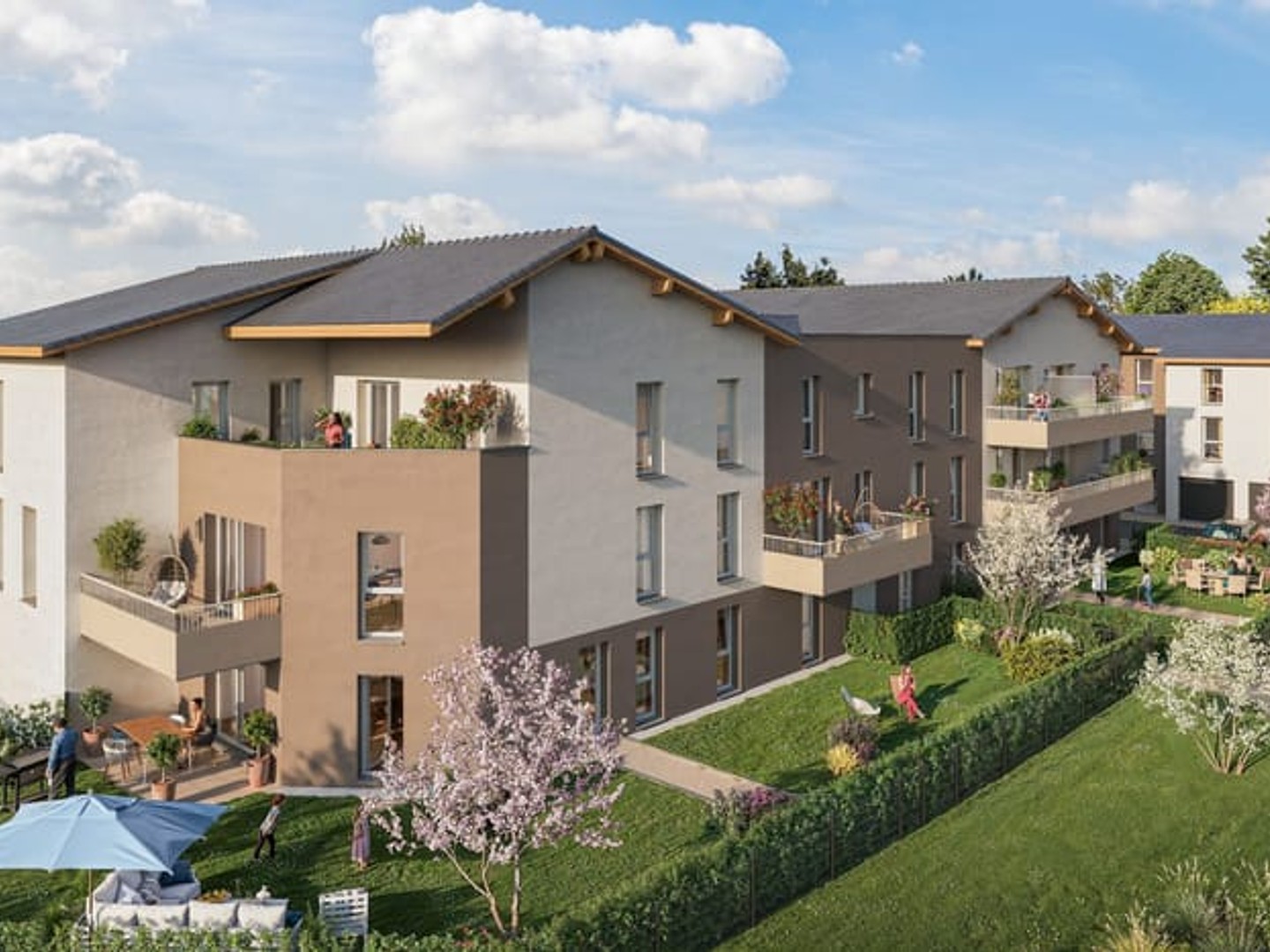 Appartement à vendre - 3 pièces - 64m2 - La Motte-Servolex (73290)