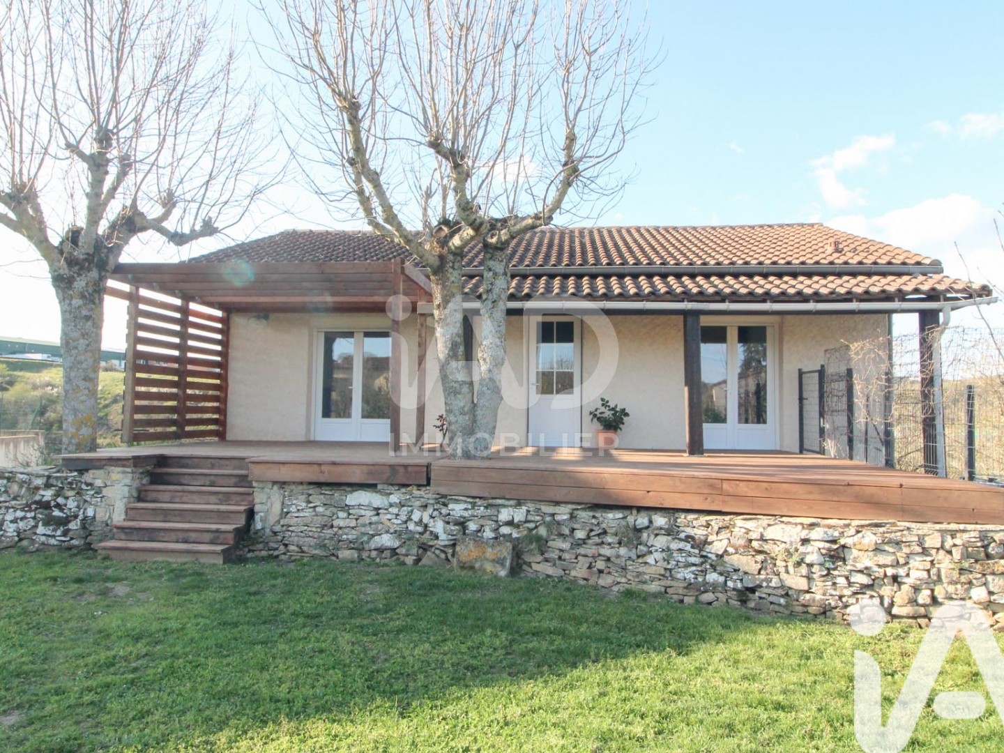 Maison à vendre - 5 pièces - 115m2 - Roquefort-Sur-Sou... (12250)